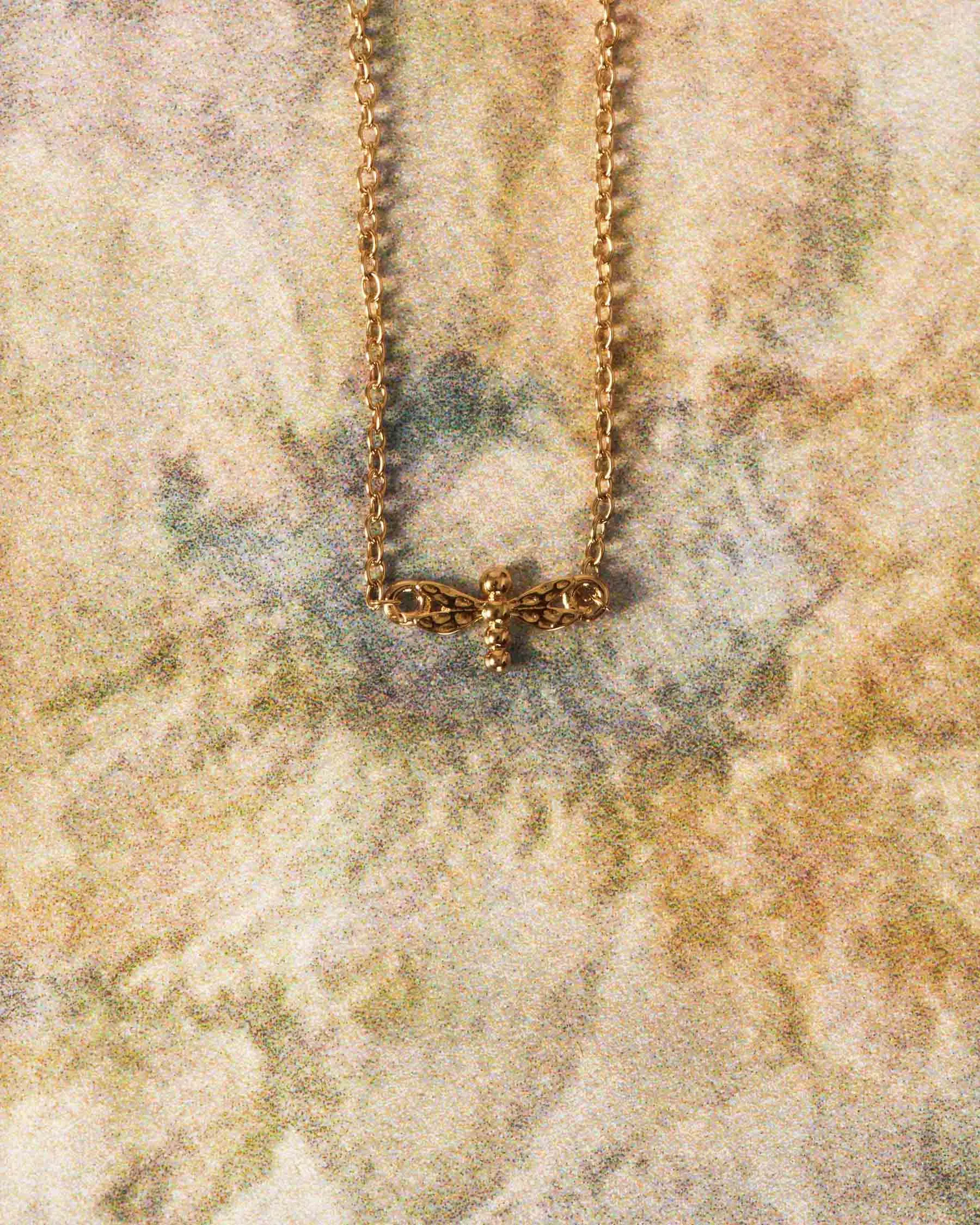 Simple Dragonfly Necklace sold by Apodemia product image thumbnail 2