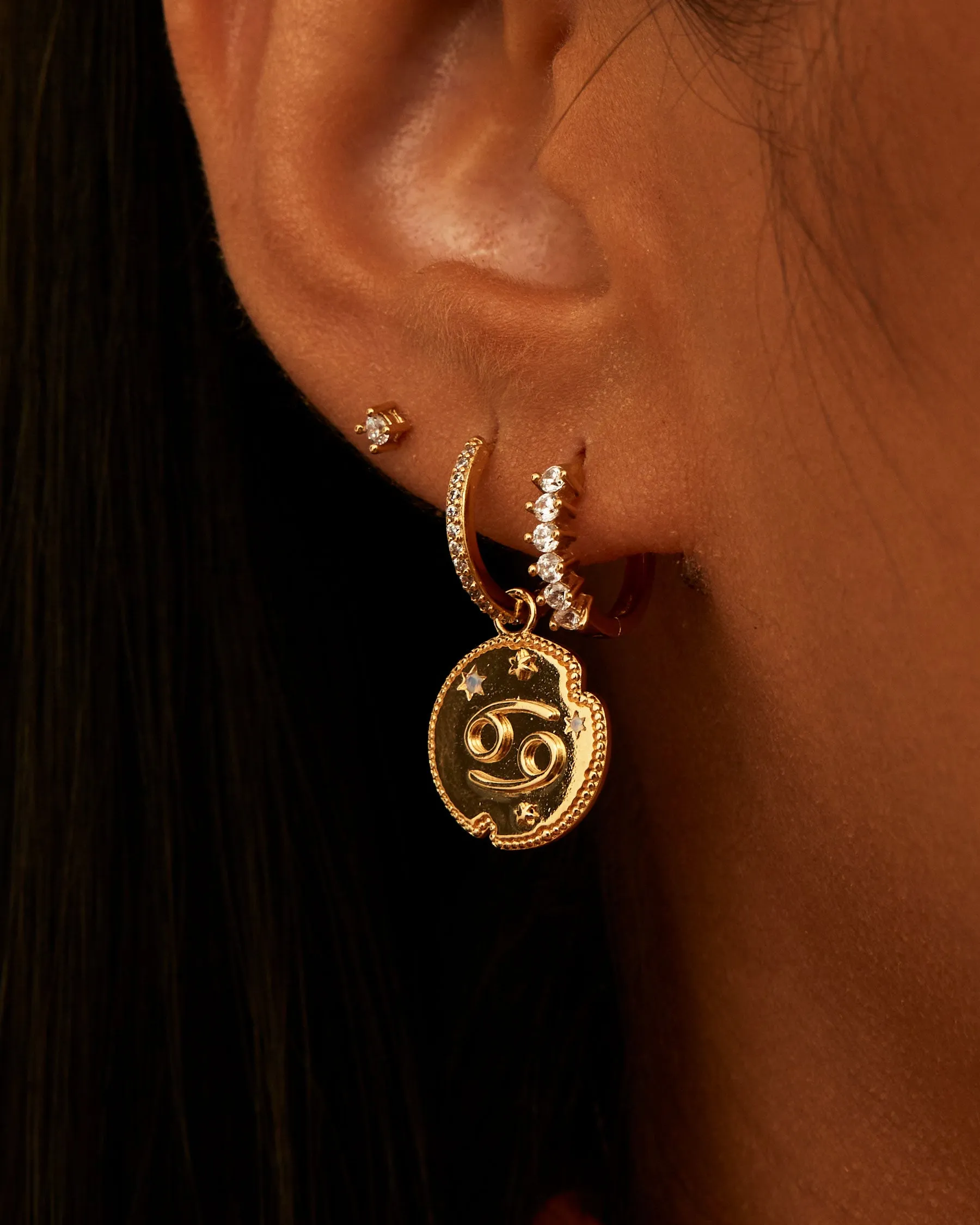 Cancer Horoscope Charm | The Gray Box sold by Apodemia product image thumbnail 4