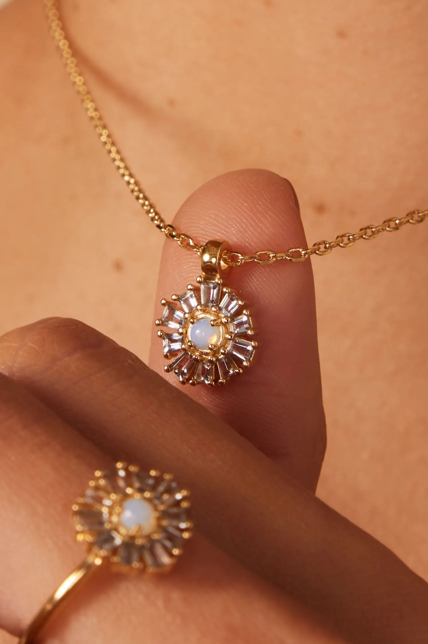 Moon Necklace sold by Apodemia product image thumbnail 4