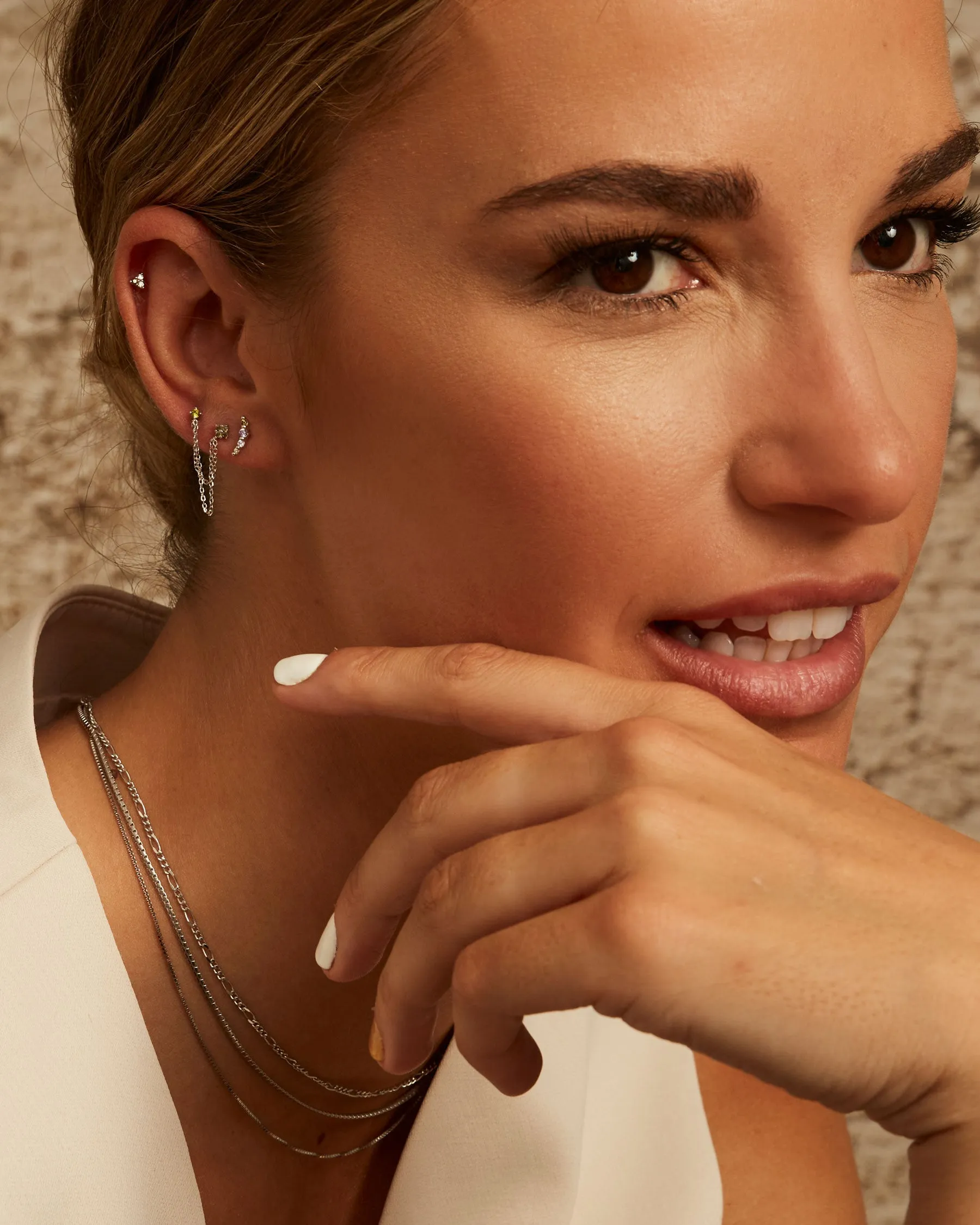 Trio Forever Earring | 925 silver sold by Apodemia product image thumbnail 5