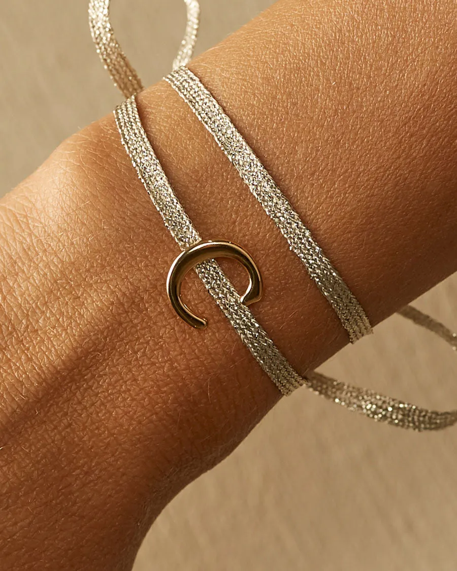 Charm Bracelet Letter C | The Gray Box sold by Apodemia product image thumbnail 3