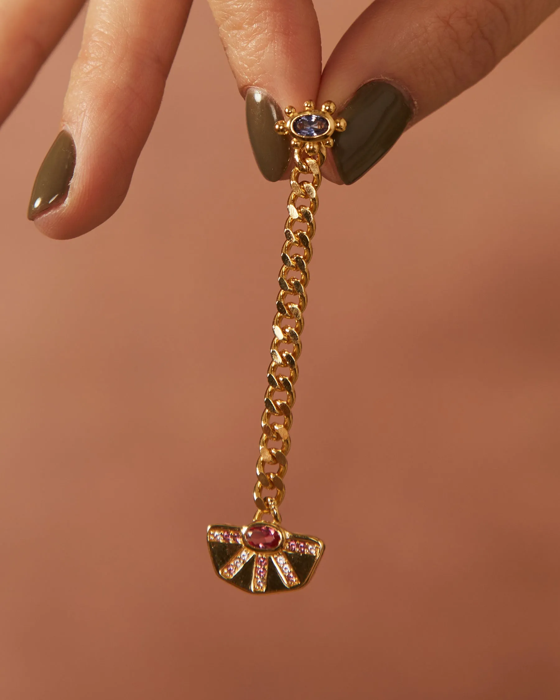 Long Earrings Duo Nefertiti | The Gray Box sold by Apodemia product image thumbnail 5