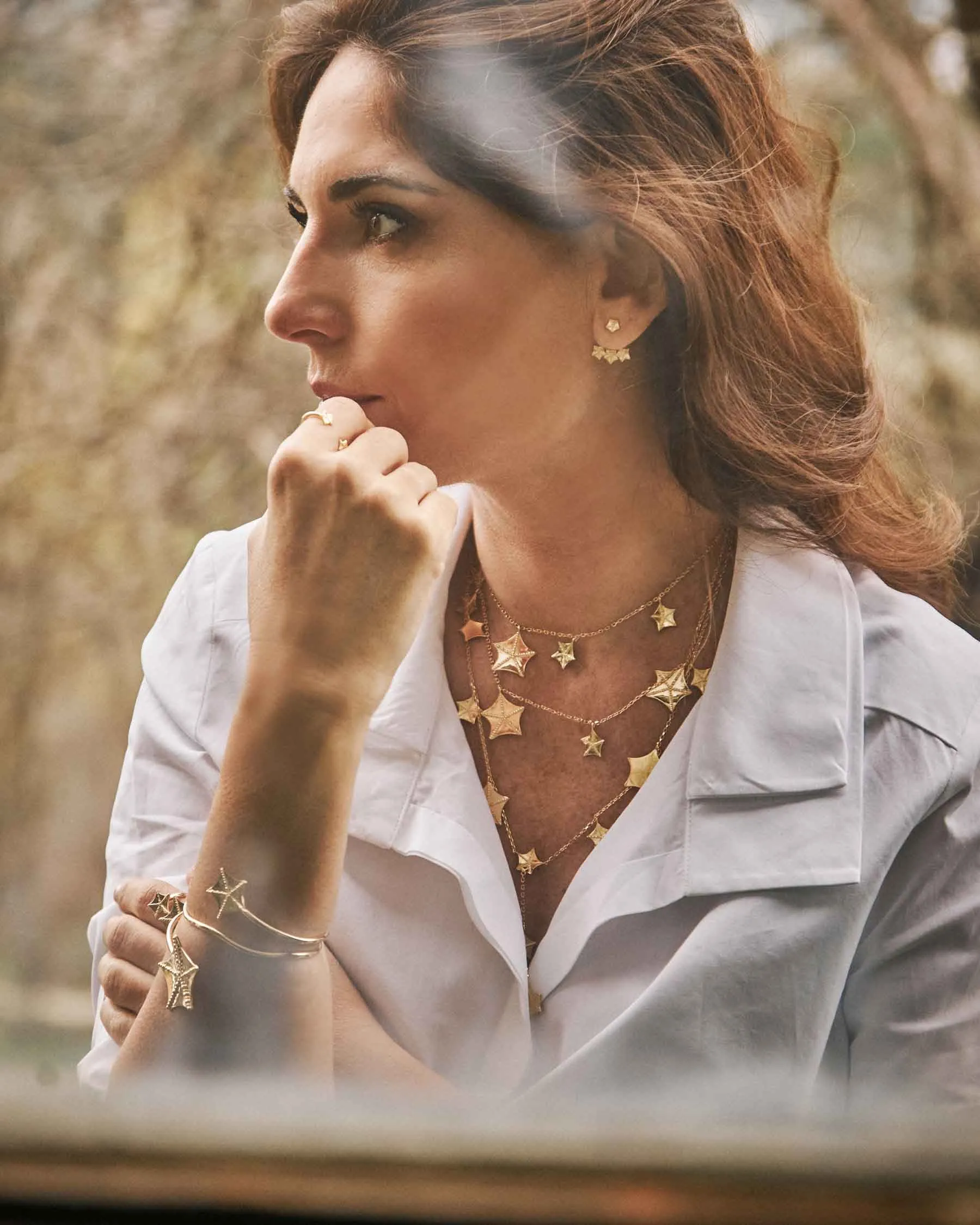 Triple Sepalo Necklace | The Gray Box sold by Apodemia product image thumbnail 5