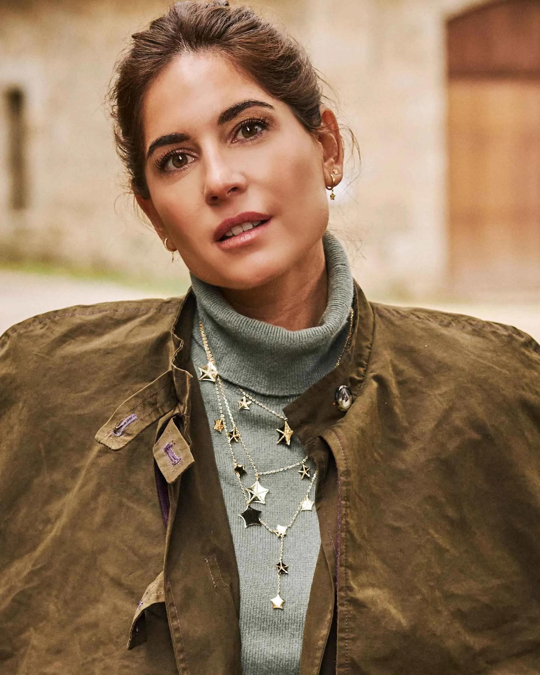 Triple Sepalo Necklace | The Gray Box sold by Apodemia product image thumbnail 3