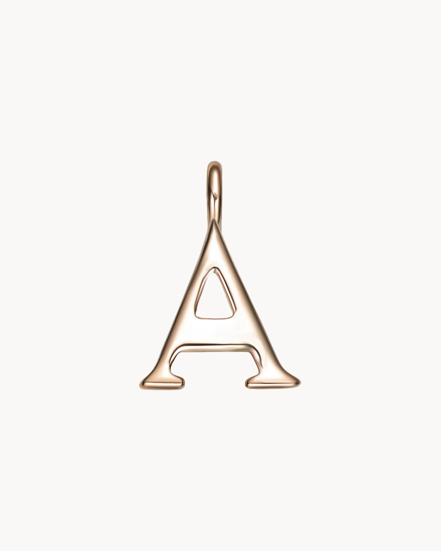 Charm Letter A | The Gray Box sold by Apodemia