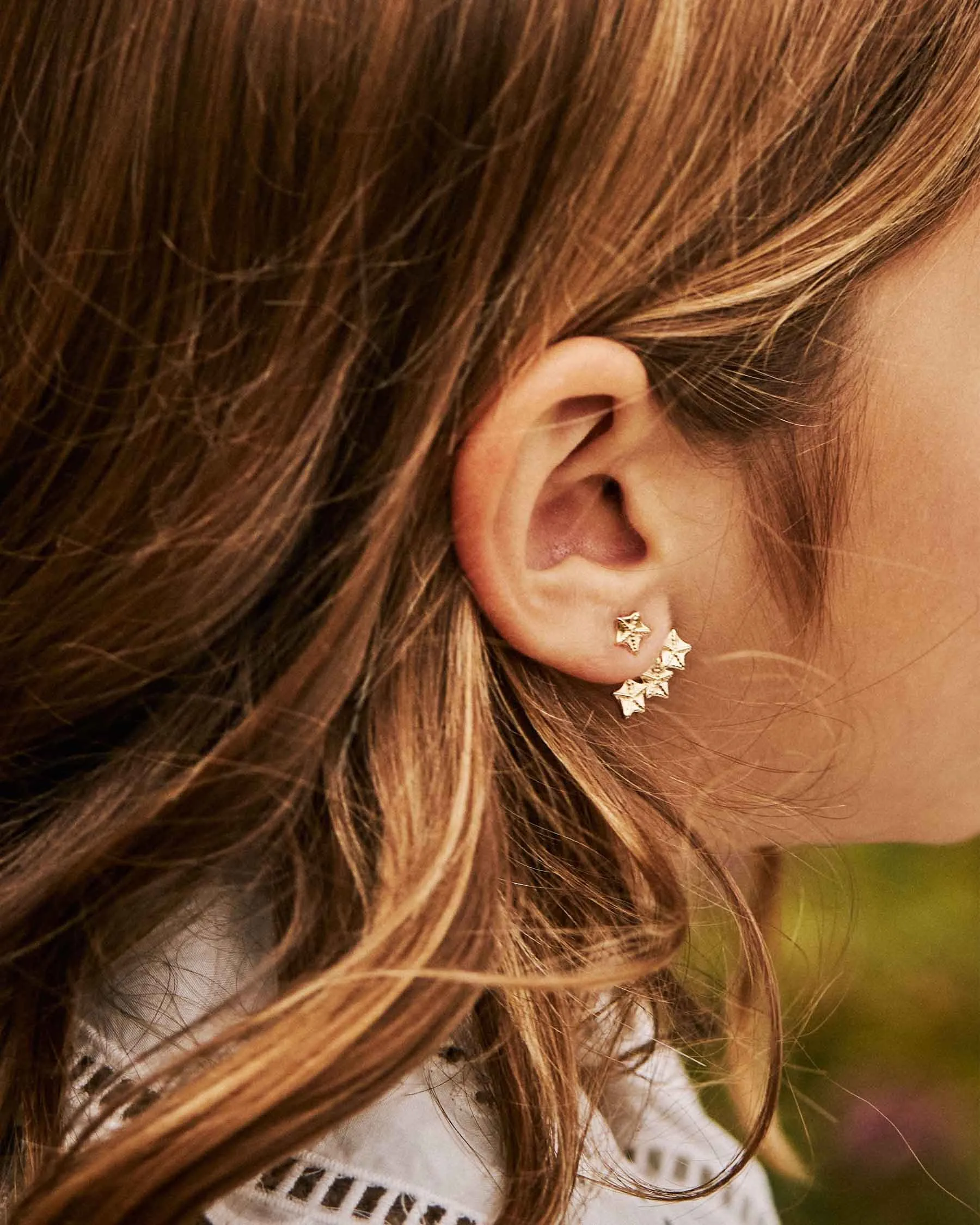 Sepalo mini earrings : The Gray Box sold by Apodemia product image thumbnail 4