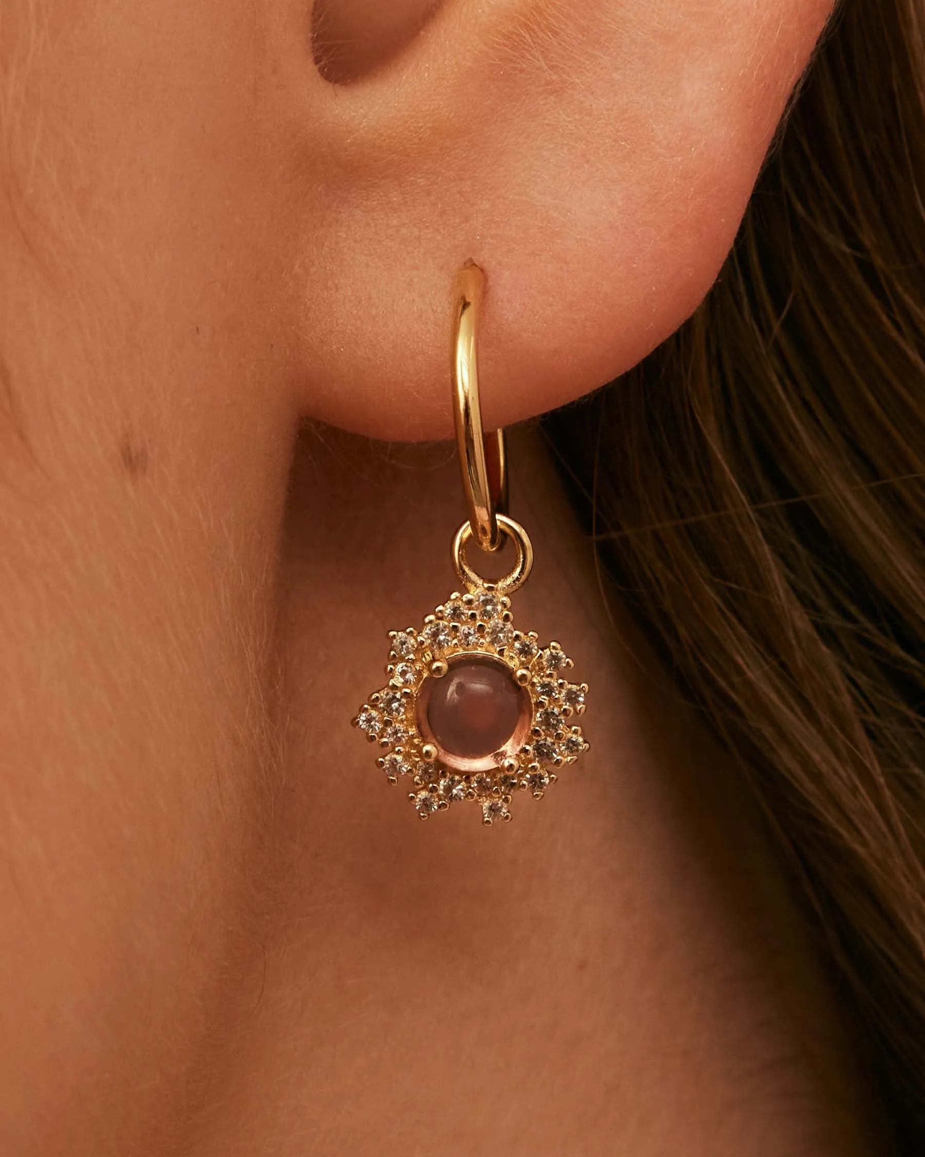 Lofoten Island Love Hoop Earrings | The Gray Box sold by Apodemia product image thumbnail 3