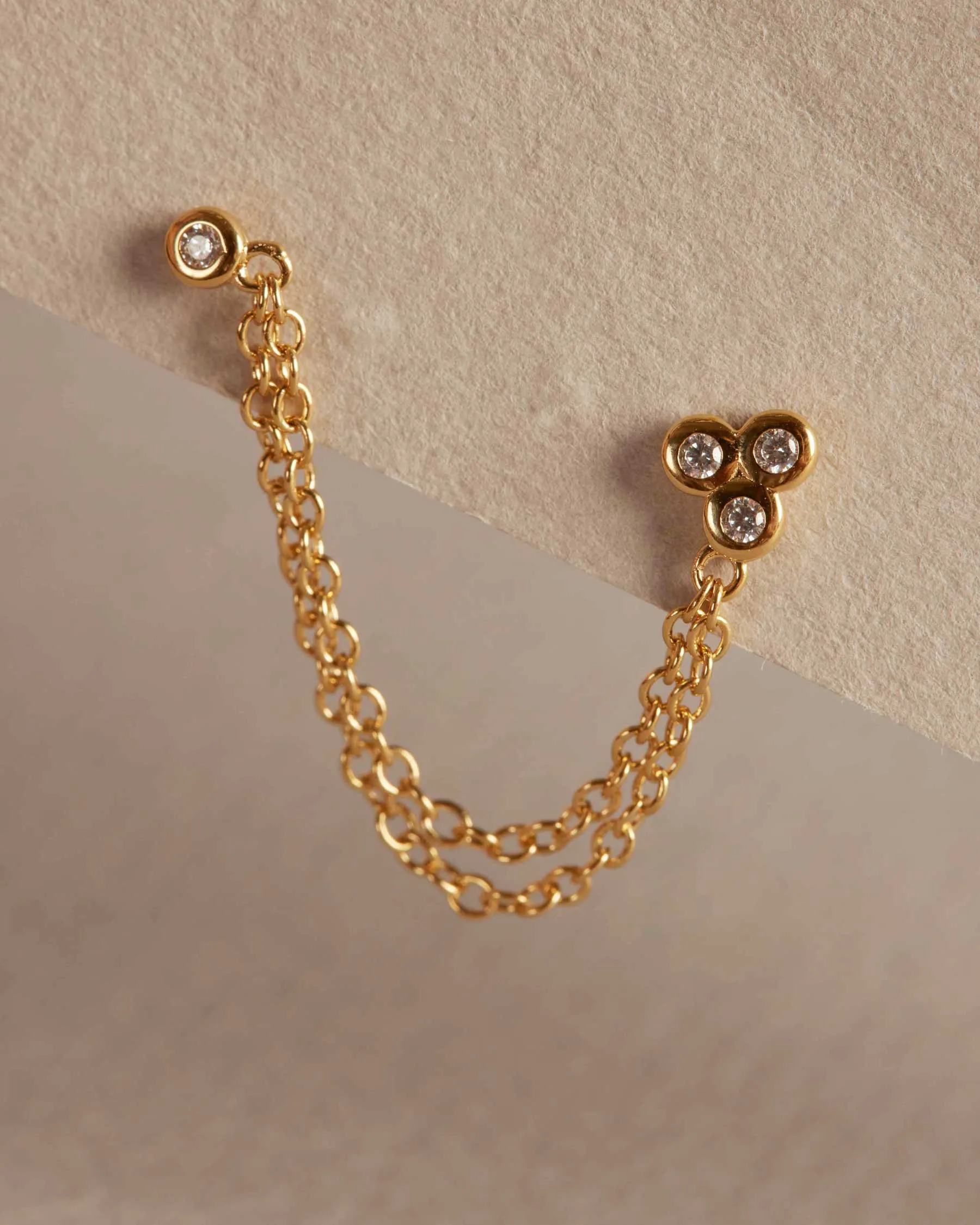 Trio Right Chain Pendant | The Gray Box sold by Apodemia product image thumbnail 2