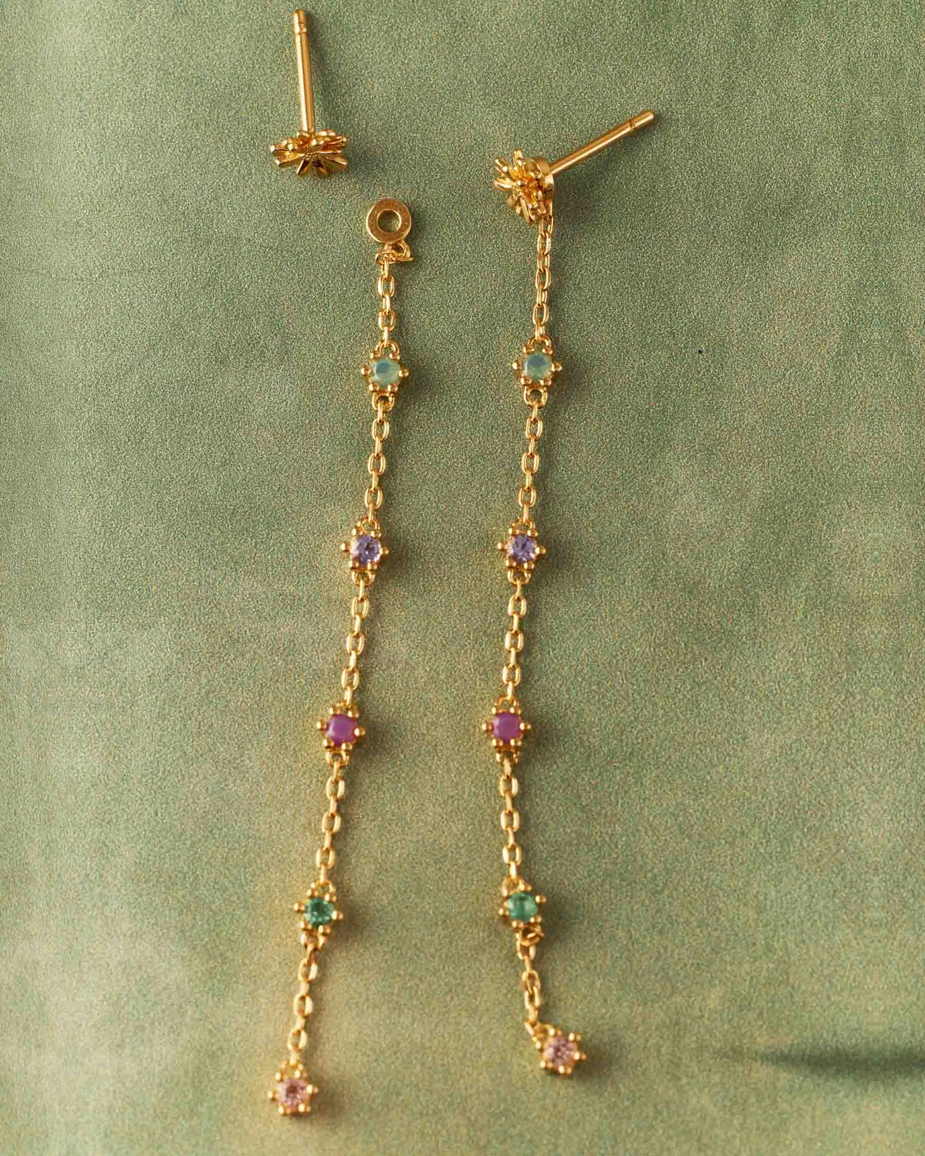 Earrings Duo Margarita Rainbow sold by Apodemia