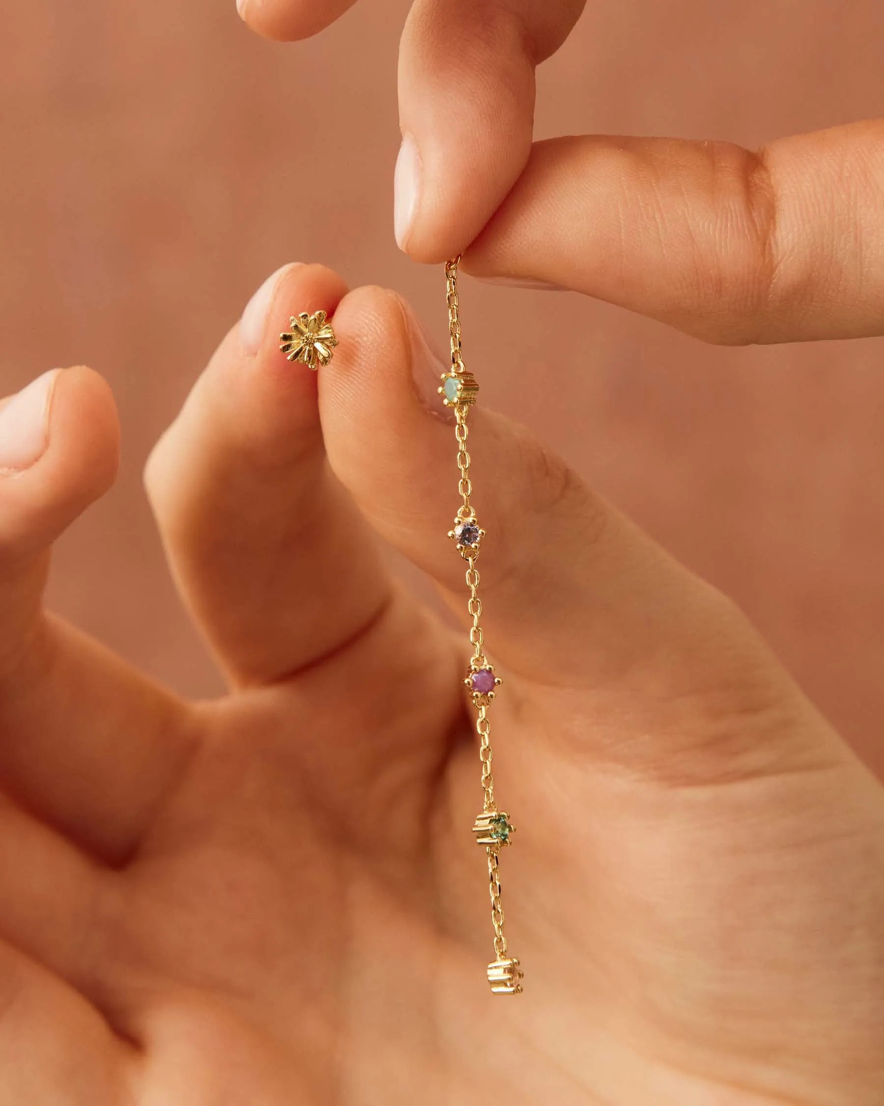 Earrings Duo Margarita Rainbow sold by Apodemia product image thumbnail 4