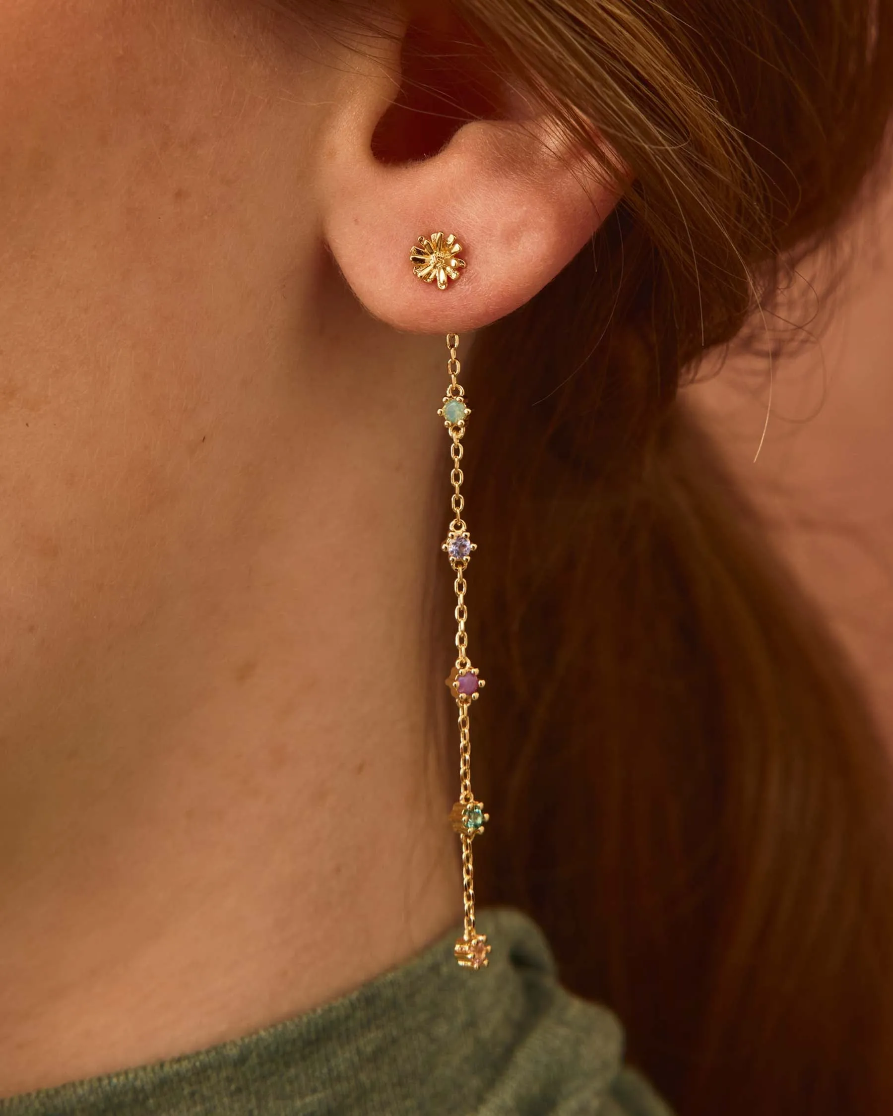 Earrings Duo Margarita Rainbow sold by Apodemia product image thumbnail 2