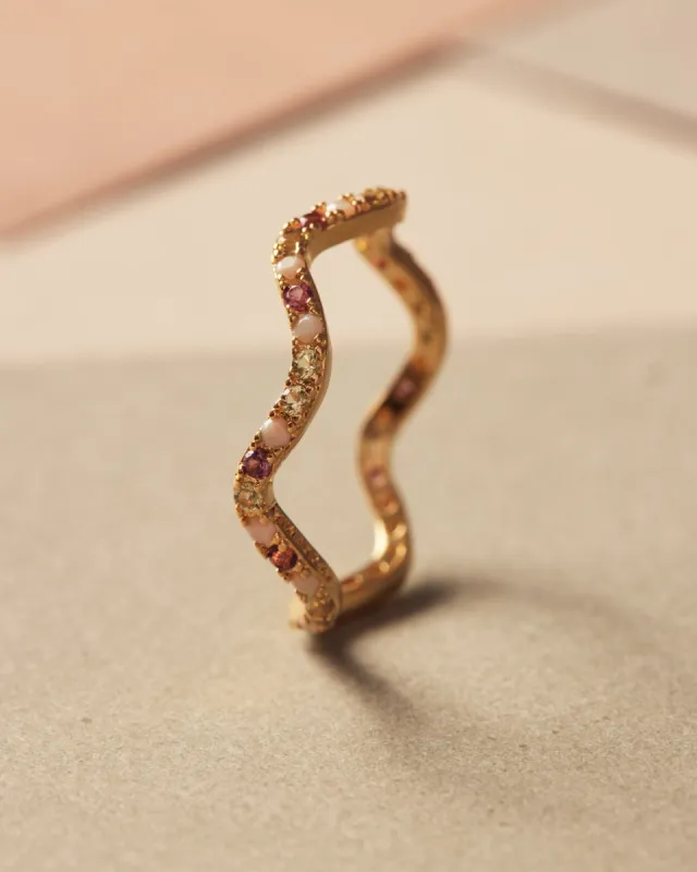 Simple ring Vine Multicolor sold by Apodemia