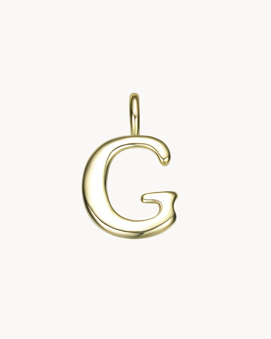Charm Letter G | The Gray Box sold by Apodemia