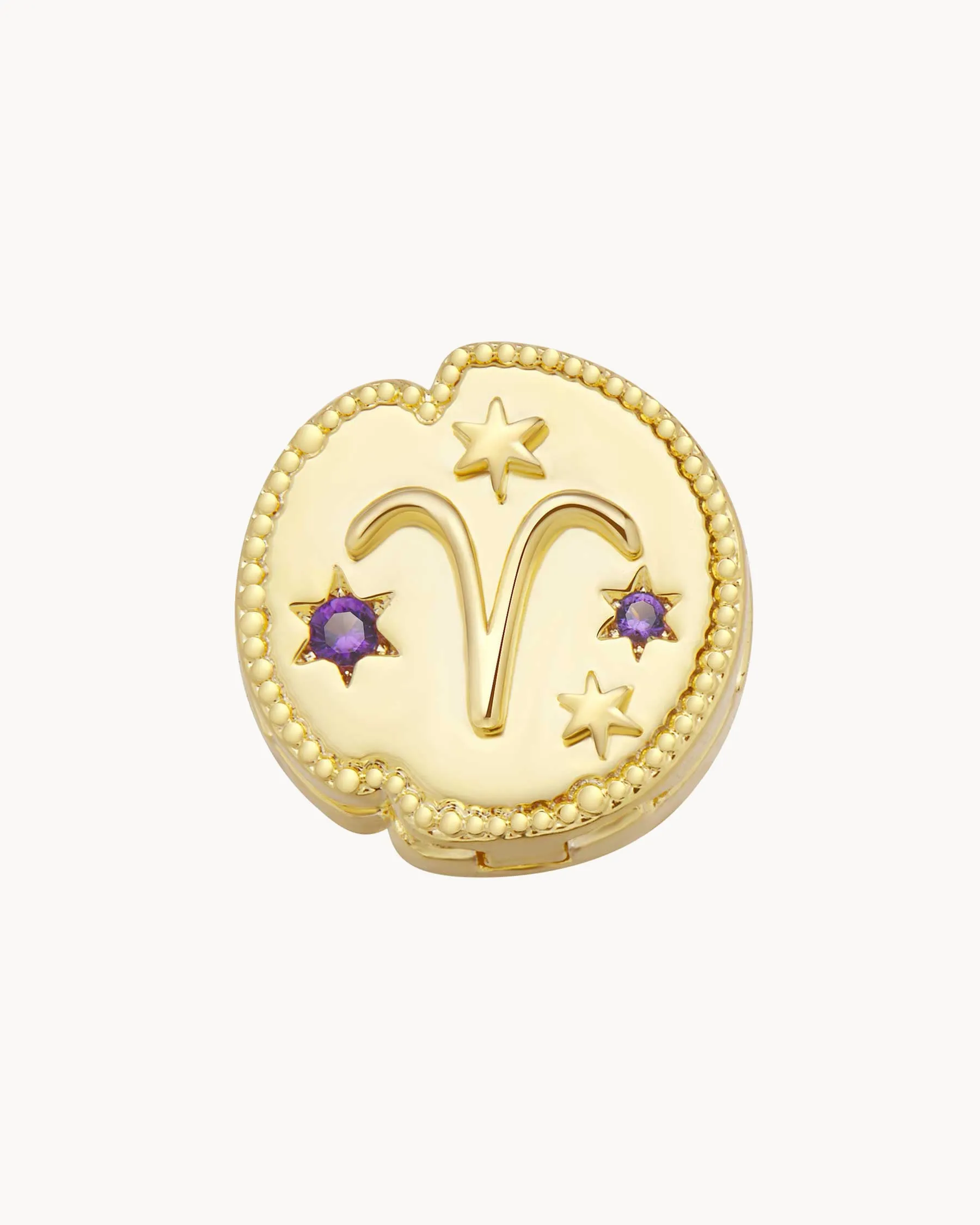 Aries Horoscope Clip Charm | The Gray Box sold by Apodemia