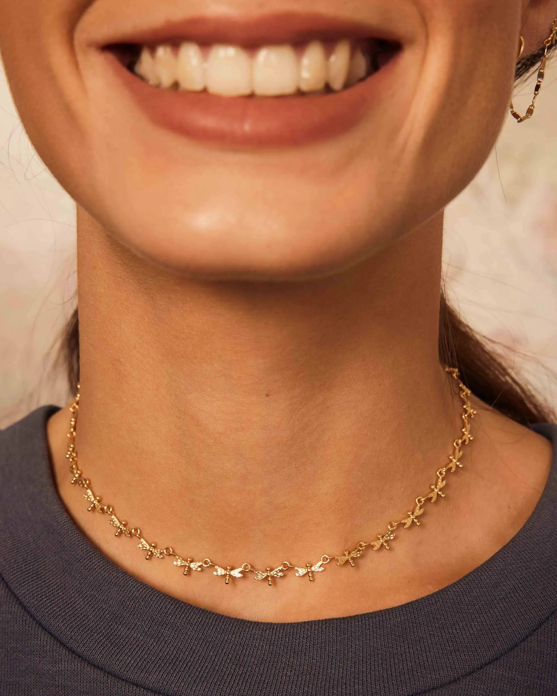 Linked Dragonfly Necklace - The Gray Box sold by Apodemia product image thumbnail 5