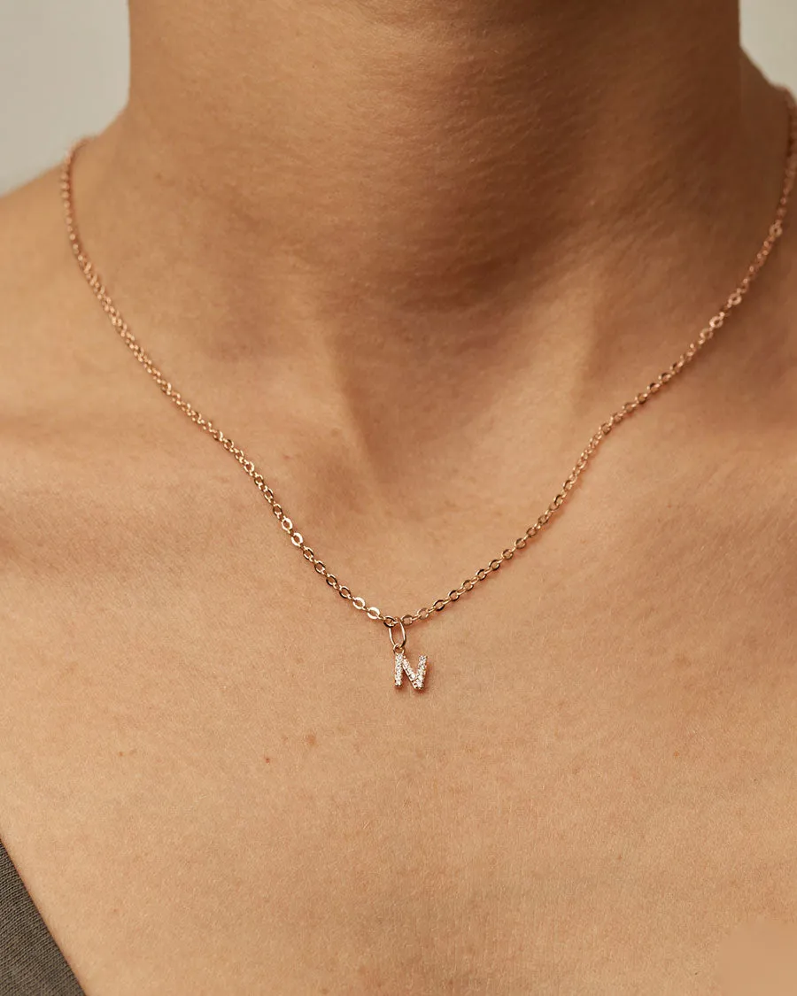 Charm Letter N Sparkle | The Gray Box sold by Apodemia product image thumbnail 2