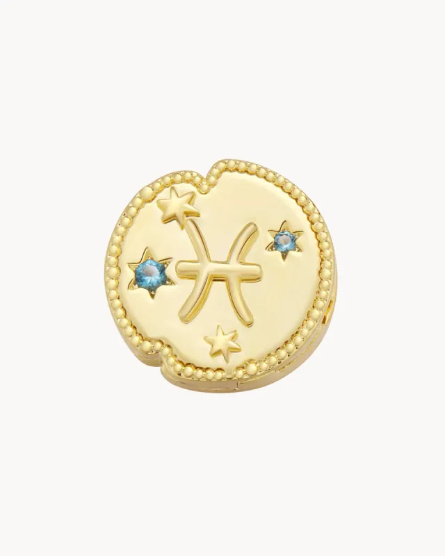 Pisces Horoscope Clip Charm | The Gray Box sold by Apodemia