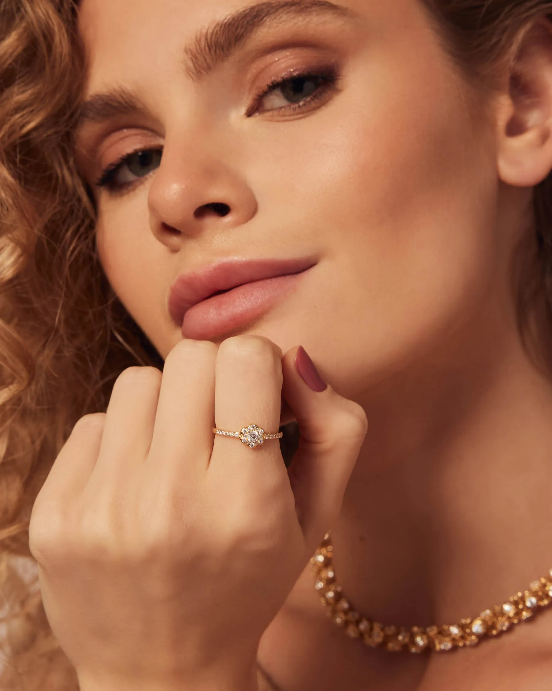 White Vine Flower Ring sold by Apodemia product image thumbnail 5