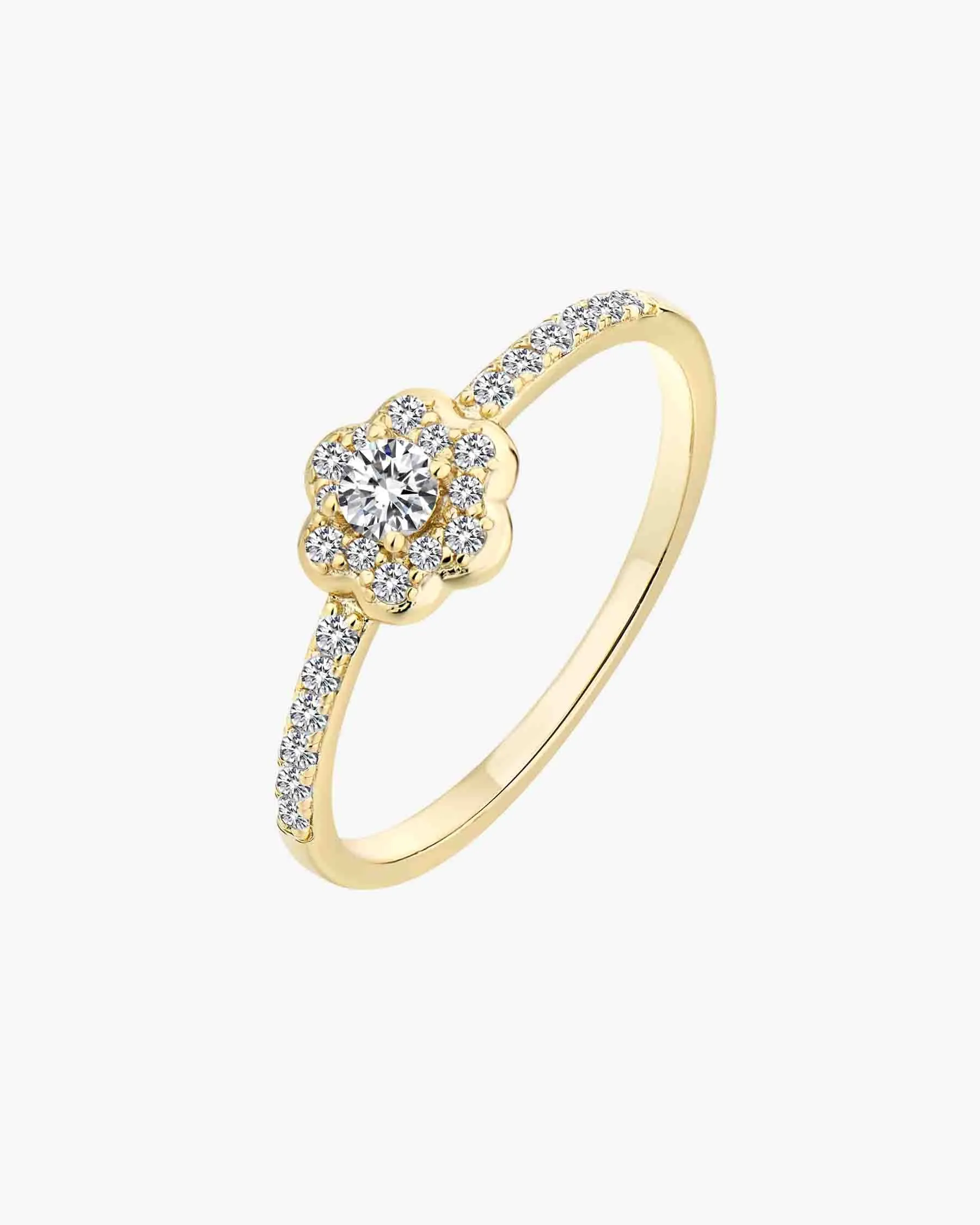 White Vine Flower Ring sold by Apodemia product image thumbnail 4