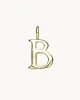 Charm Letter B | The Gray Box sold by Apodemia