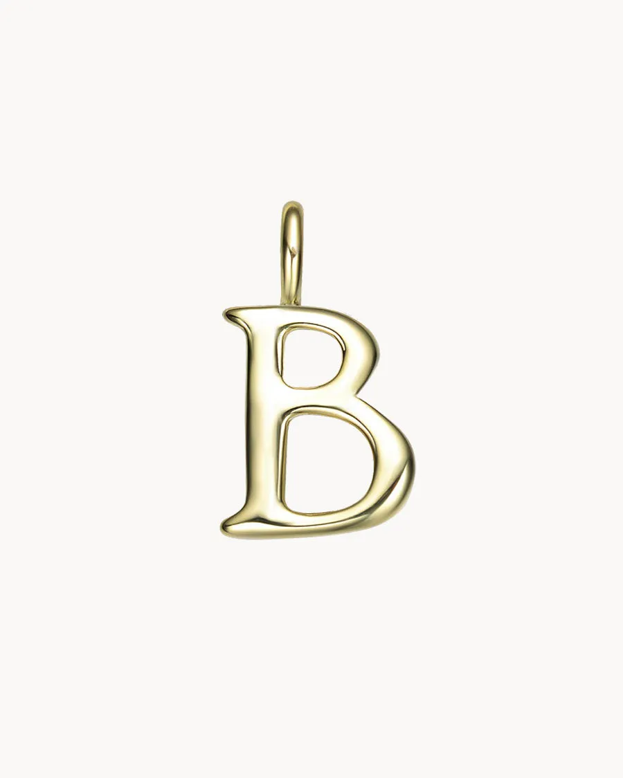 Charm Letter B | The Gray Box sold by Apodemia