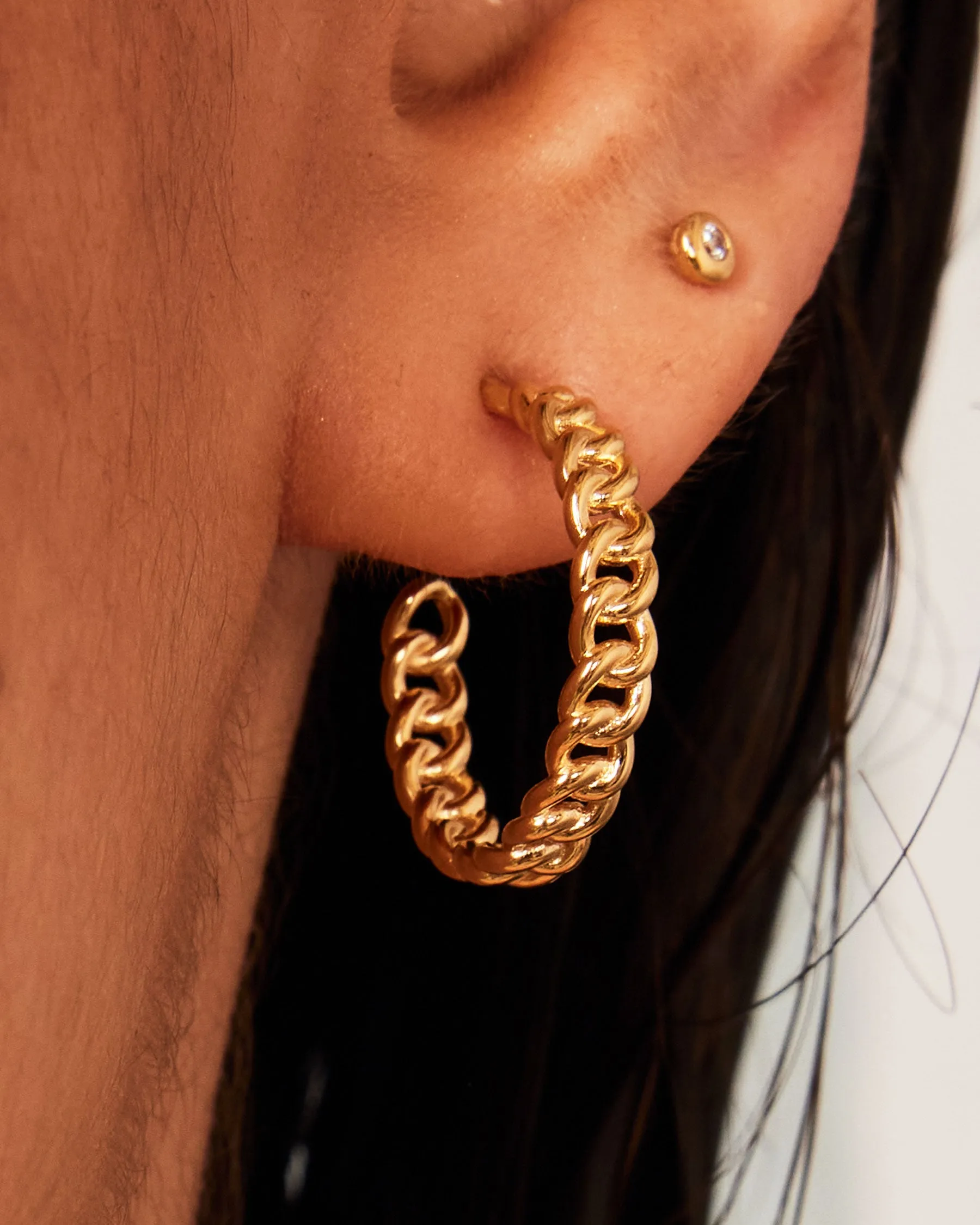 Jellyfish Hoop Earrings | The Gray Box sold by Apodemia product image thumbnail 4