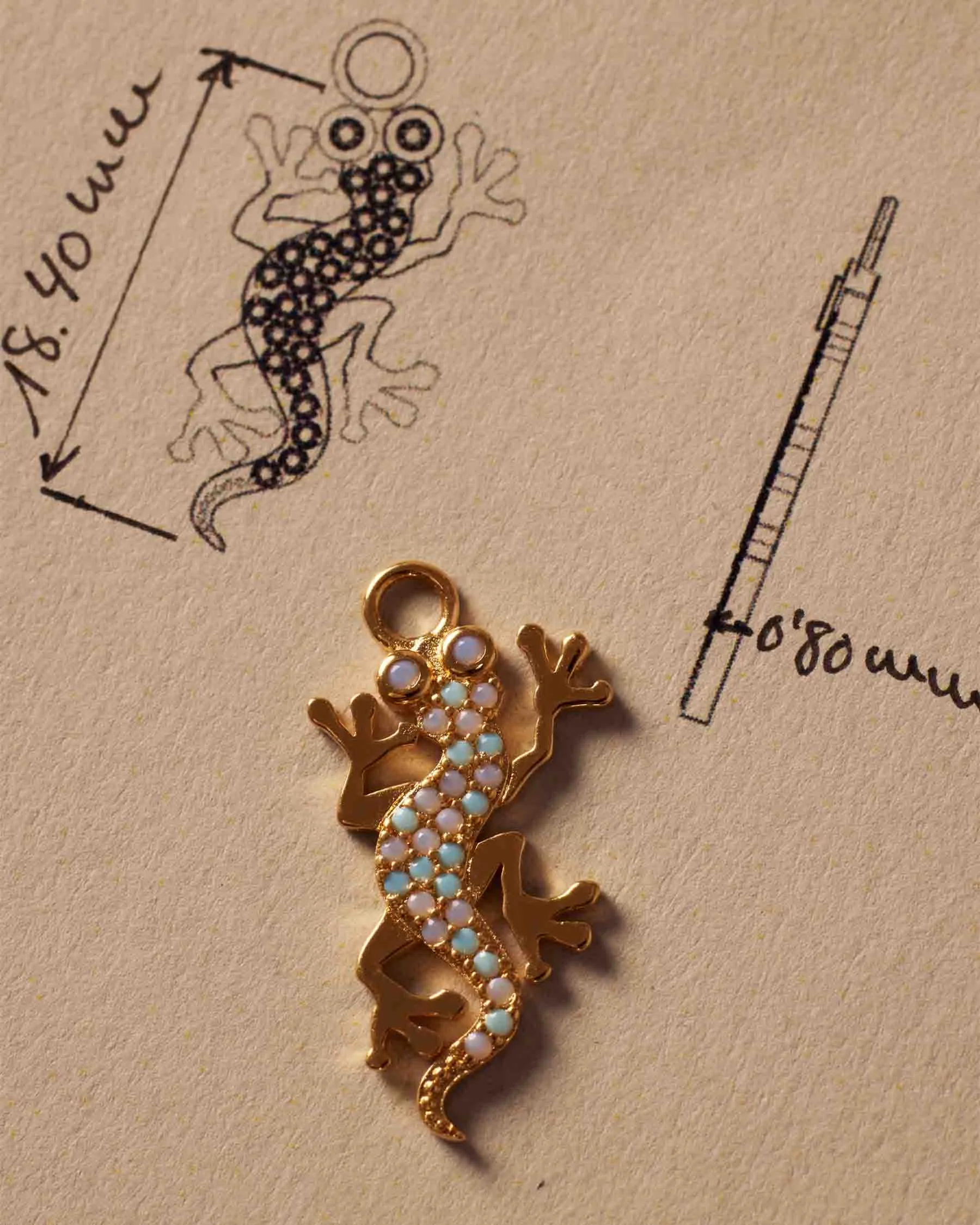 Salamander Charm sold by Apodemia product image thumbnail 3