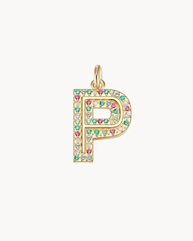 Charm Cosmos Letter P | The Gray Box made by Apodemia