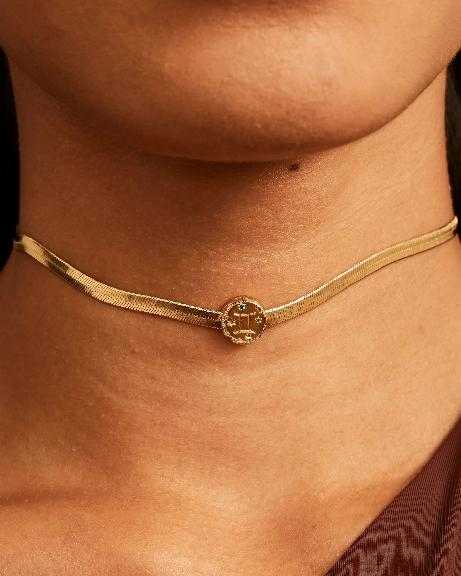 Gemini Horoscope Clip Charm | The Gray Box sold by Apodemia product image thumbnail 4