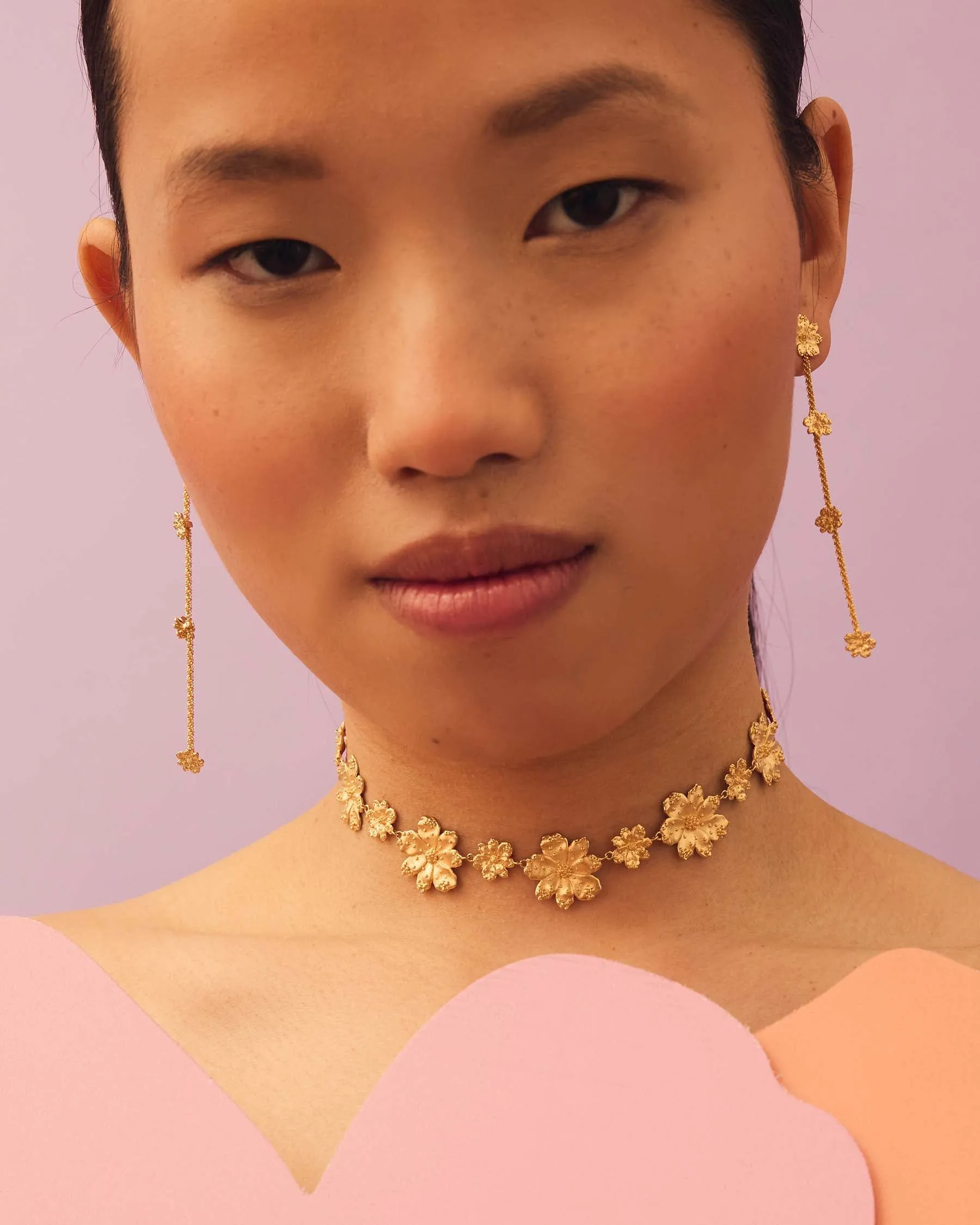 Zinnia Duo Earrings sold by Apodemia product image thumbnail 3