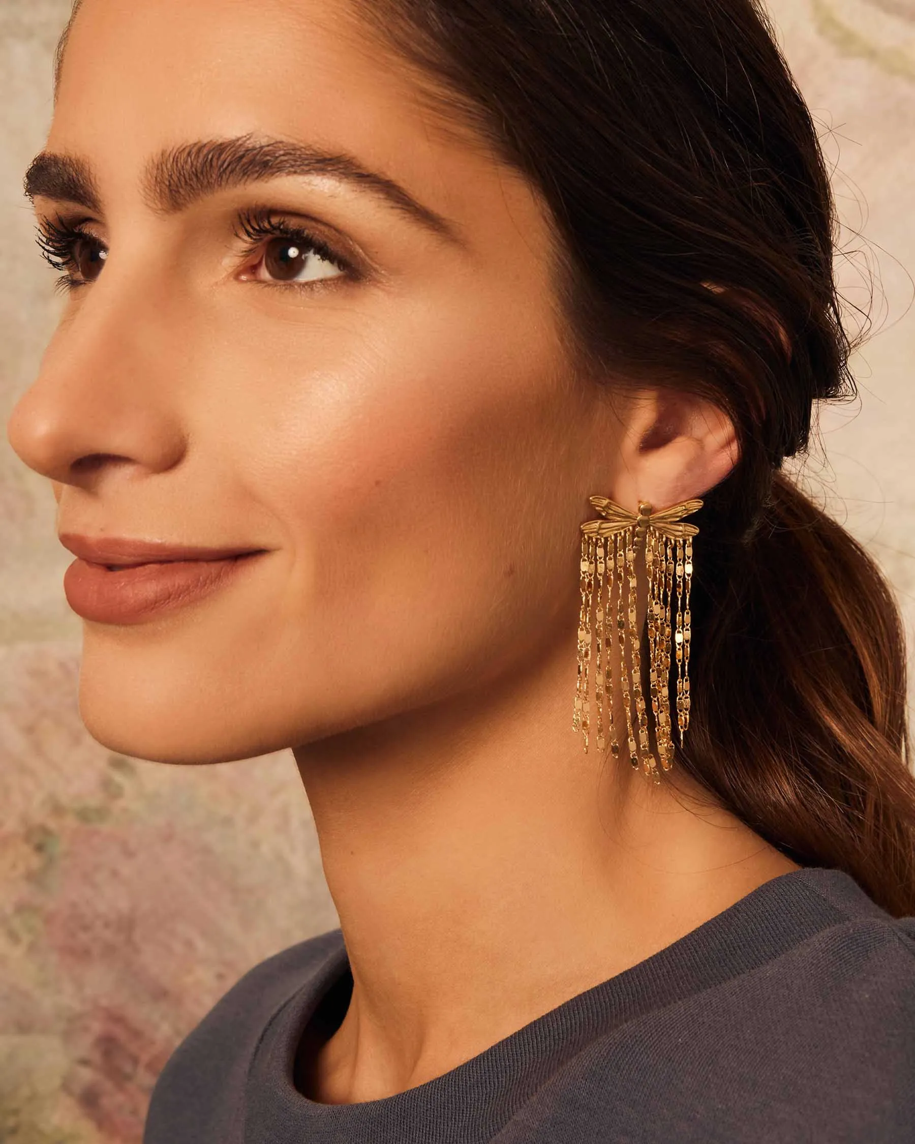 Dragonfly Long Earrings sold by Apodemia product image thumbnail 4