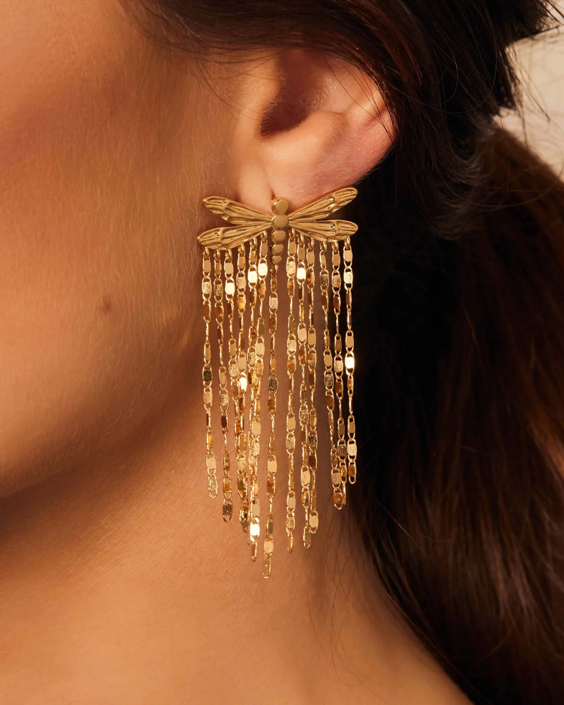 Dragonfly Long Earrings sold by Apodemia product image thumbnail 5