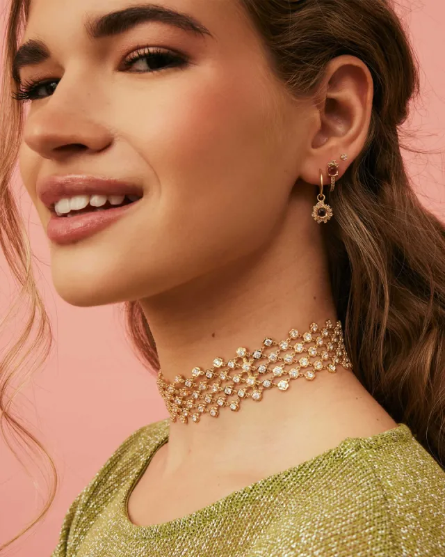 Vine Necklace White sold by Apodemia