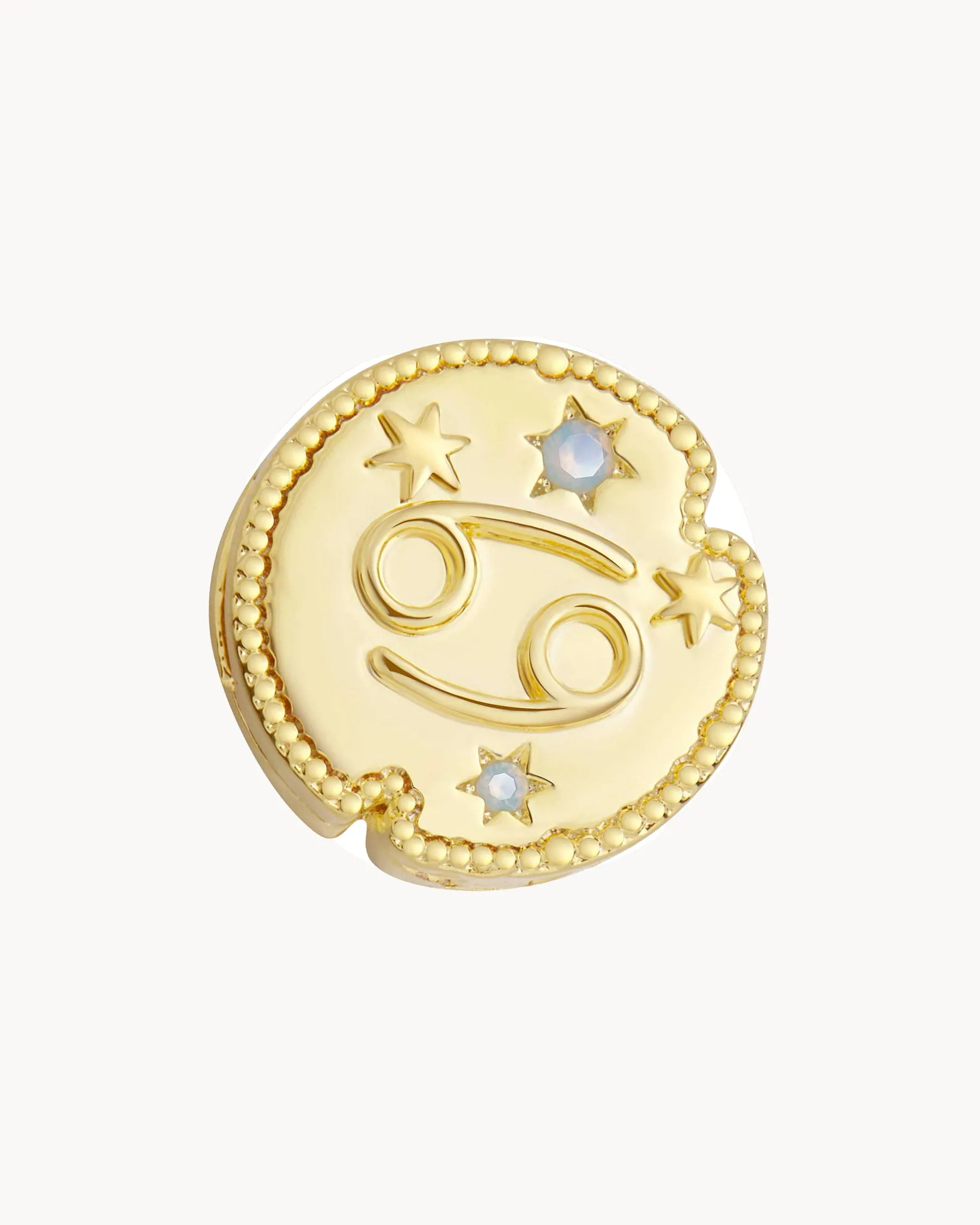 Cancer Horoscope Clip Charm | The Gray Box sold by Apodemia