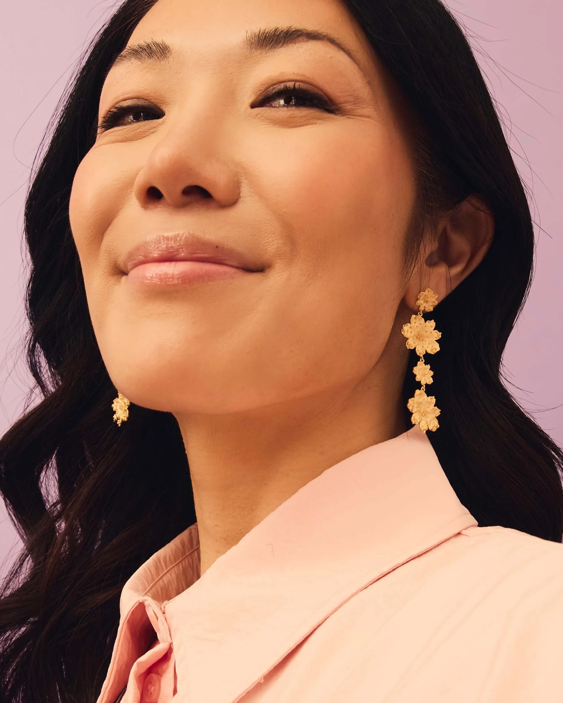 Zinnia Long Earrings sold by Apodemia product image thumbnail 2