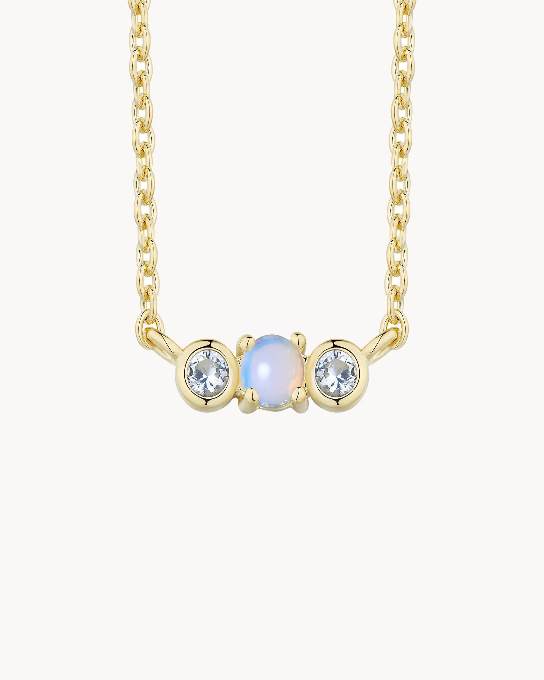 Mini Moon Necklace sold by Apodemia product image thumbnail 3