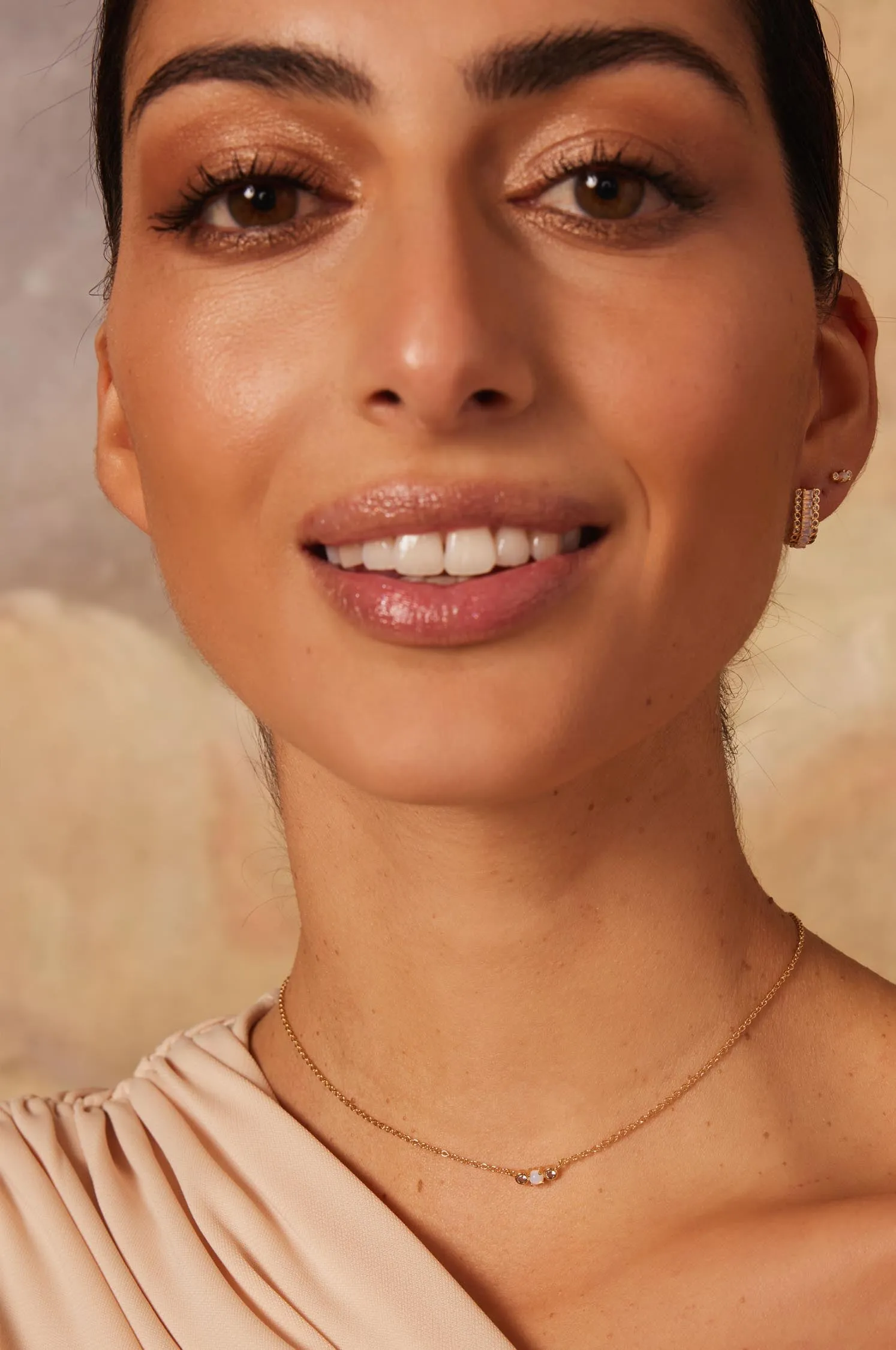 Mini Moon Necklace sold by Apodemia product image thumbnail 4