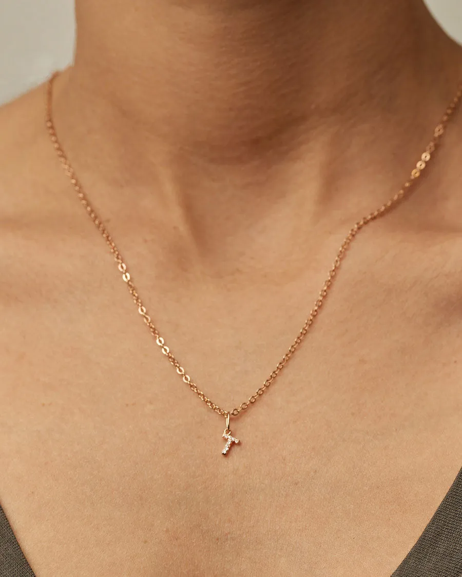 Charm Letter T Sparkle | The Gray Box sold by Apodemia product image thumbnail 2