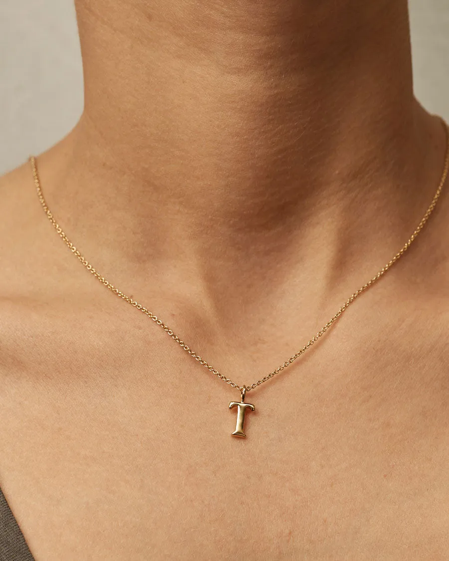 Charm Letter T | The Gray Box sold by Apodemia product image thumbnail 2