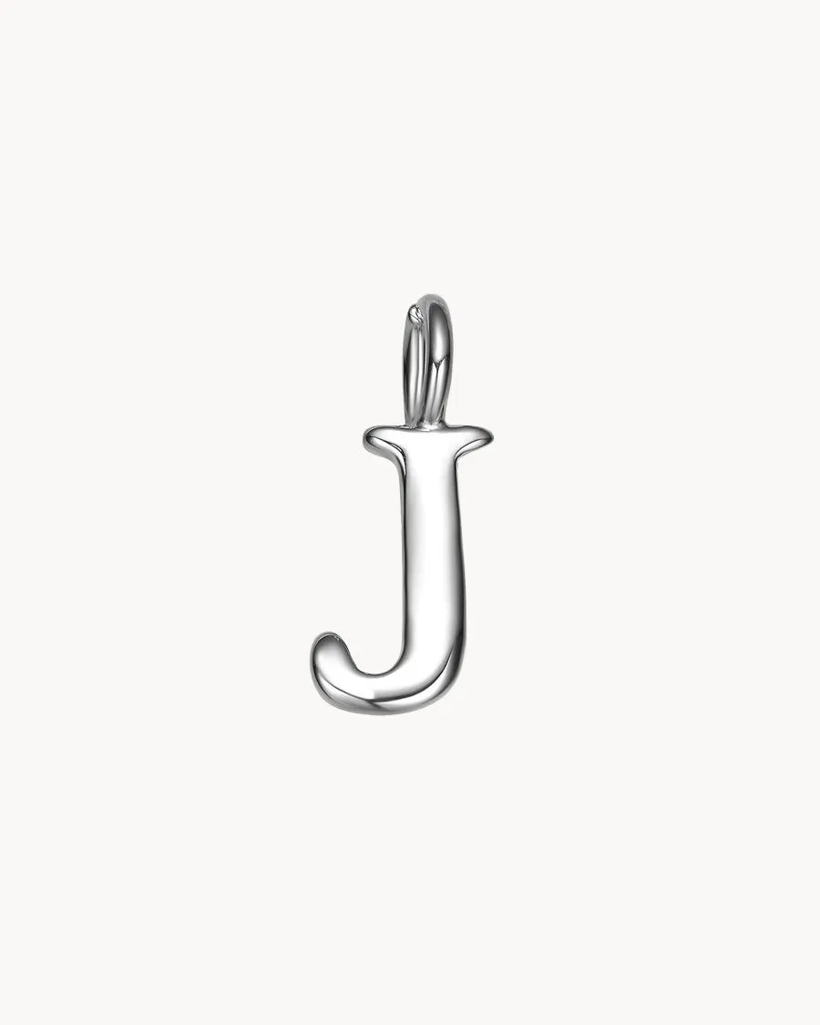 Charm Letter J | The Gray Box sold by Apodemia