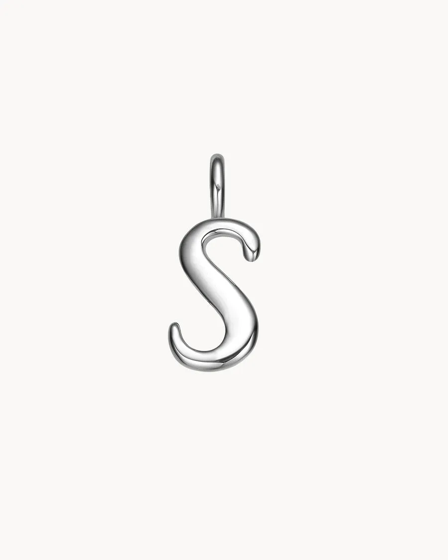 Charm letter S | The Gray Box sold by Apodemia