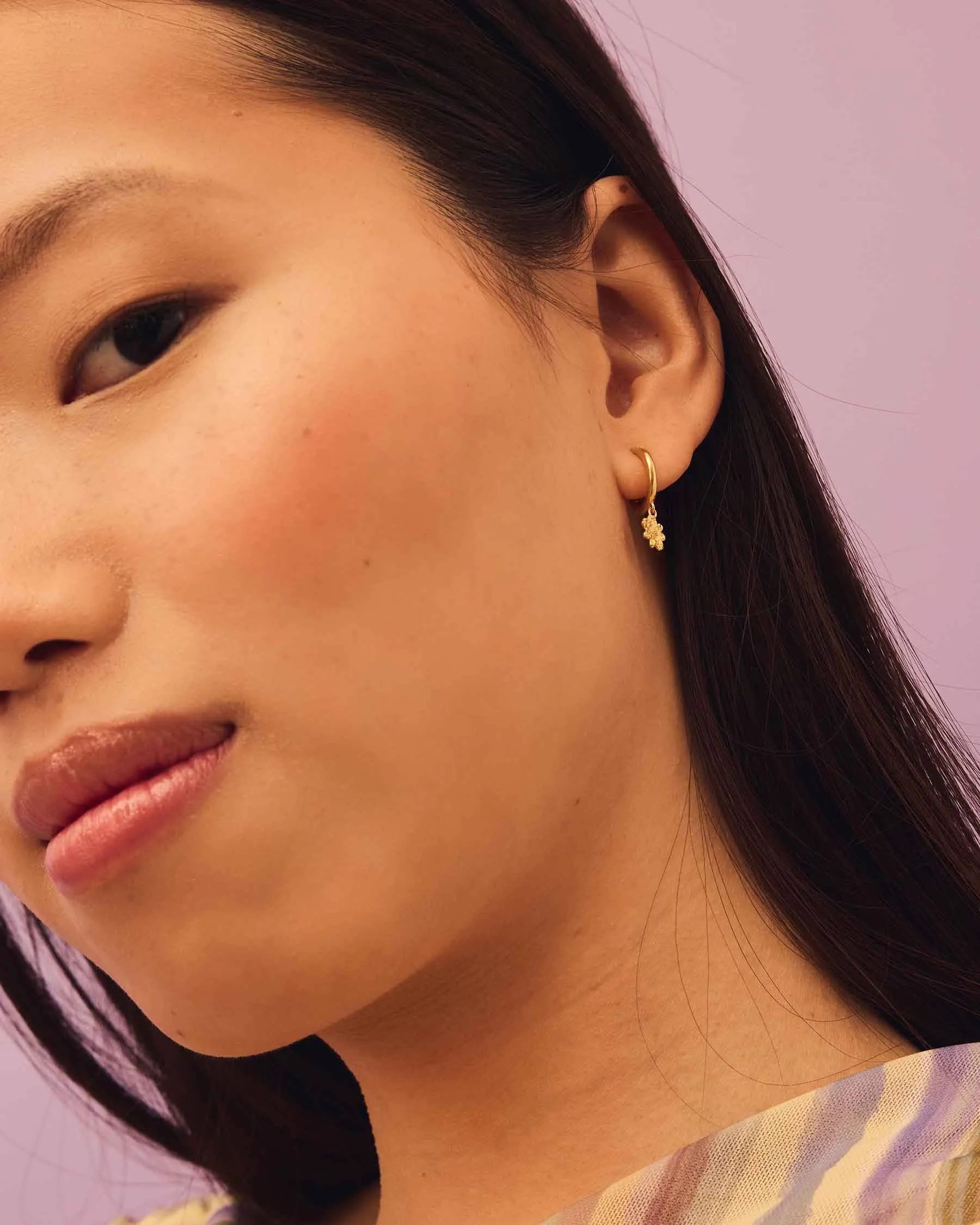 Zinia Hoop Earrings sold by Apodemia product image thumbnail 2