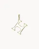 Charm Letter H | The Gray Box sold by Apodemia