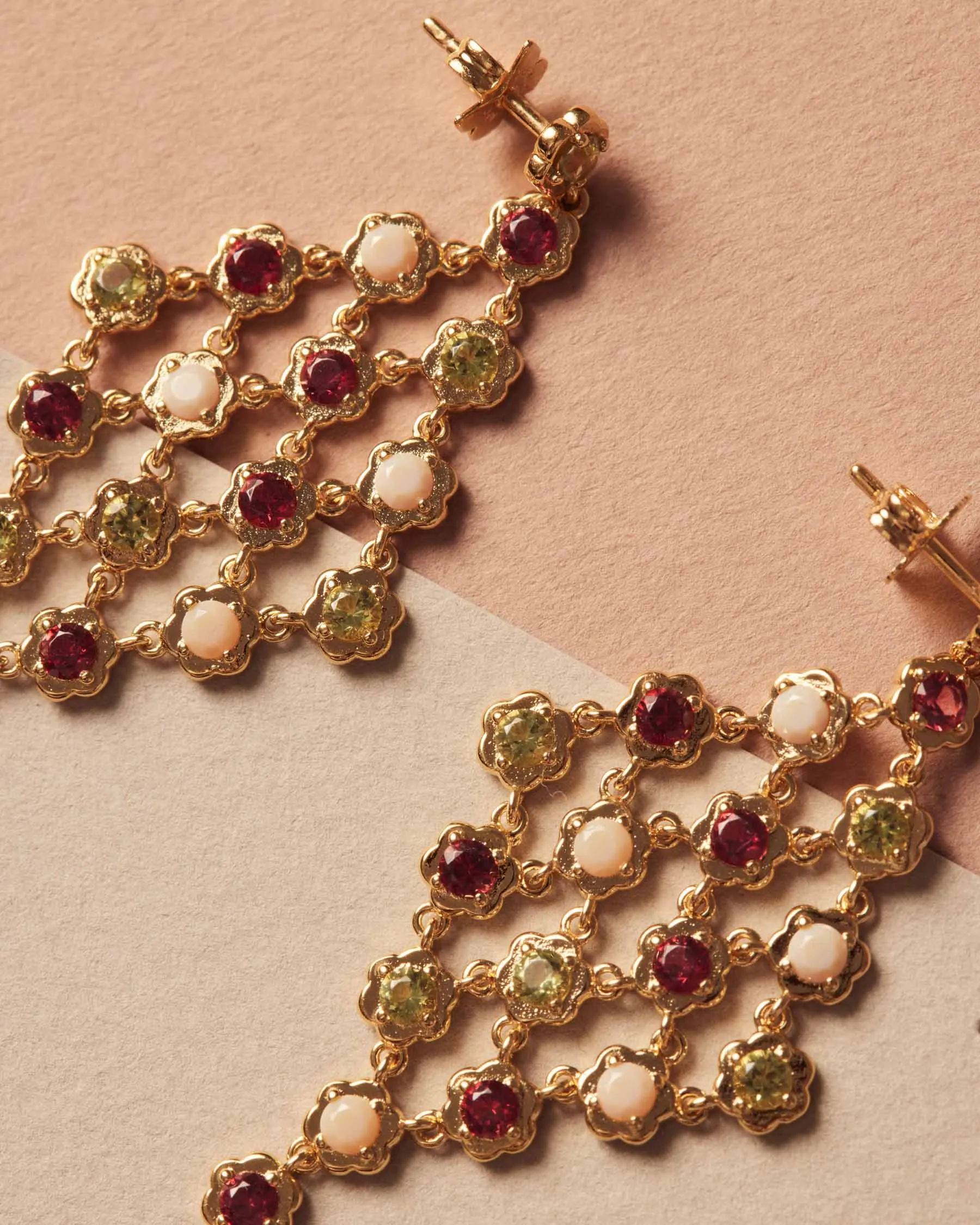 Vine Long Earrings sold by Apodemia