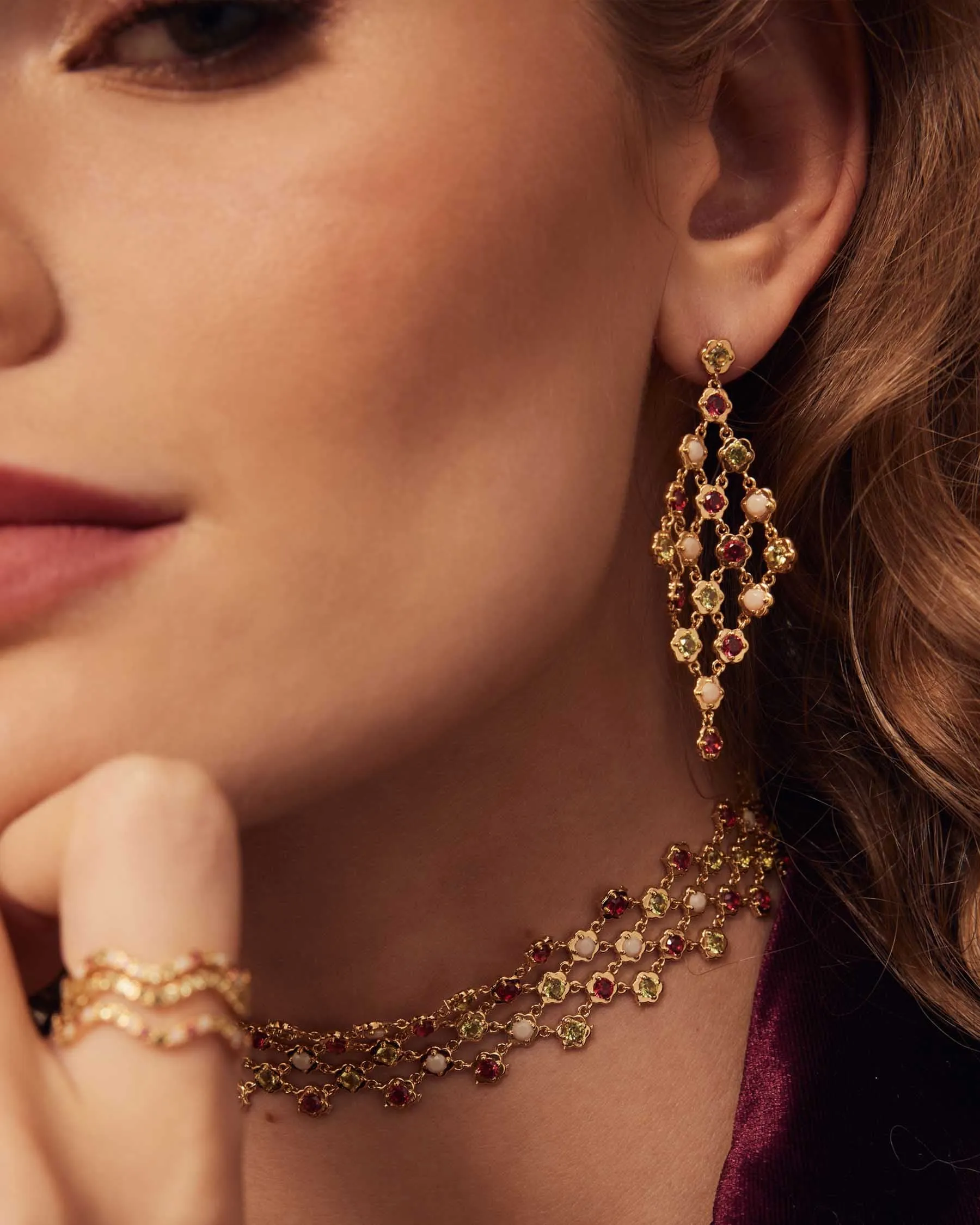 Vine Long Earrings sold by Apodemia product image thumbnail 3