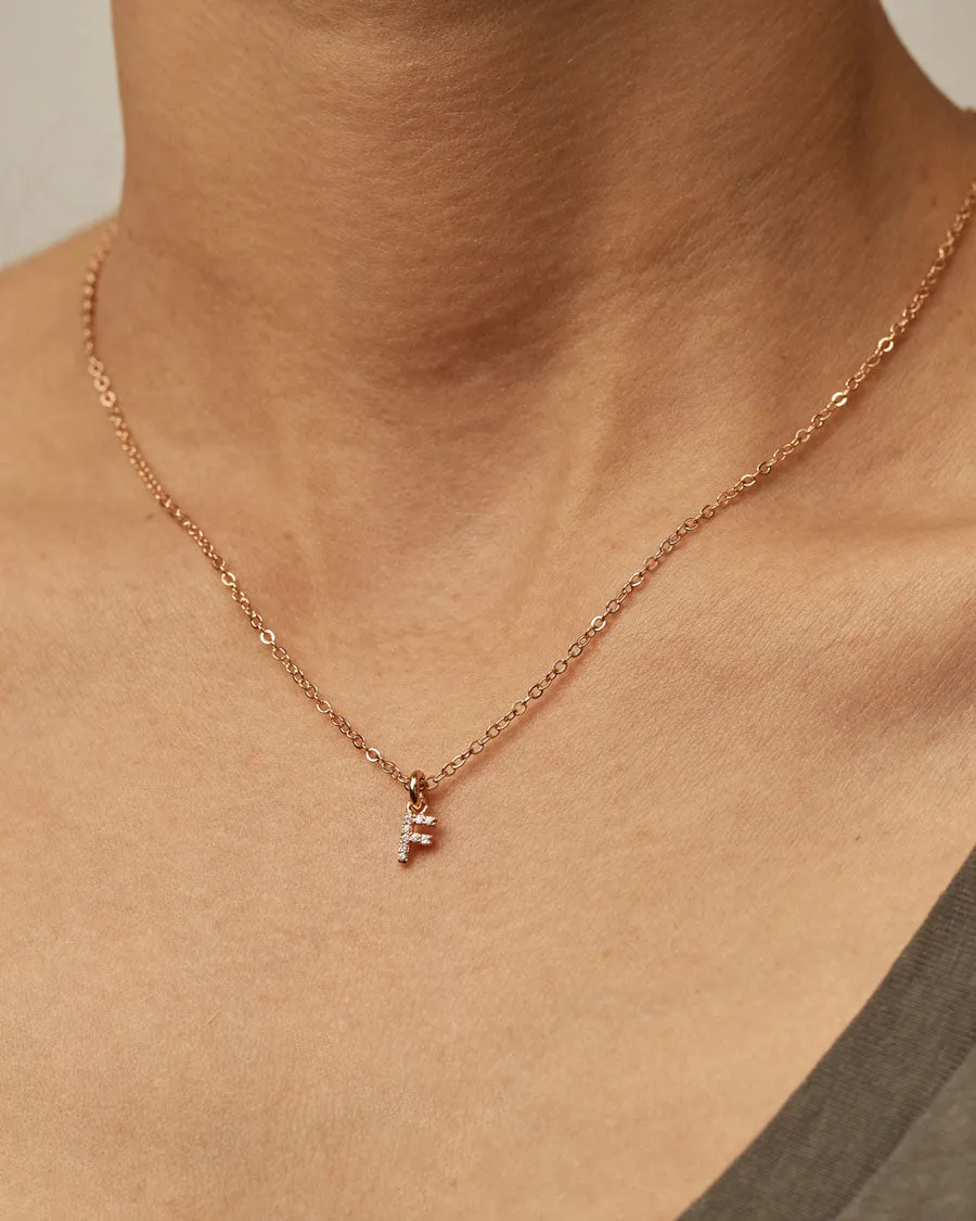 Charm Letter F Sparkle | The Gray Box sold by Apodemia product image thumbnail 2