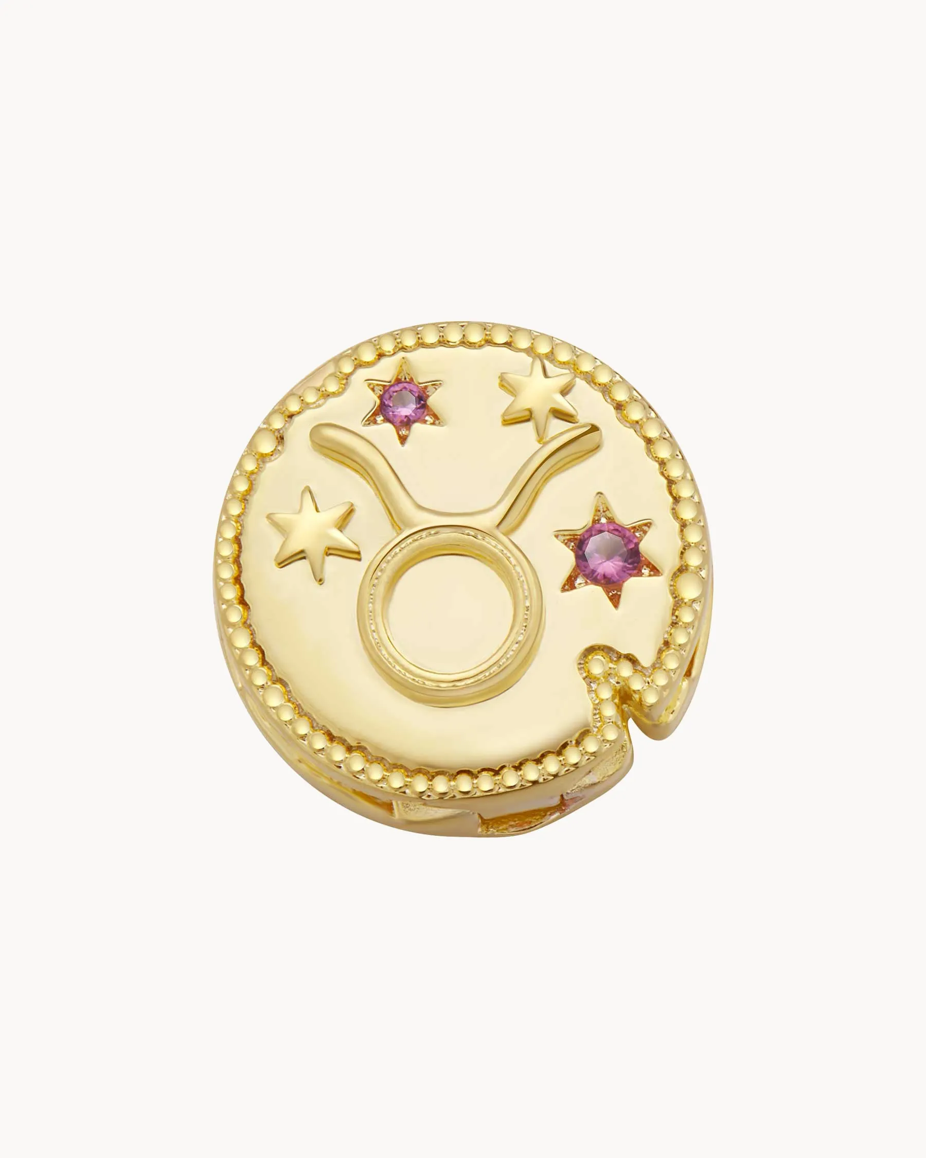 Taurus Horoscope Clip Charm | The Gray Box sold by Apodemia
