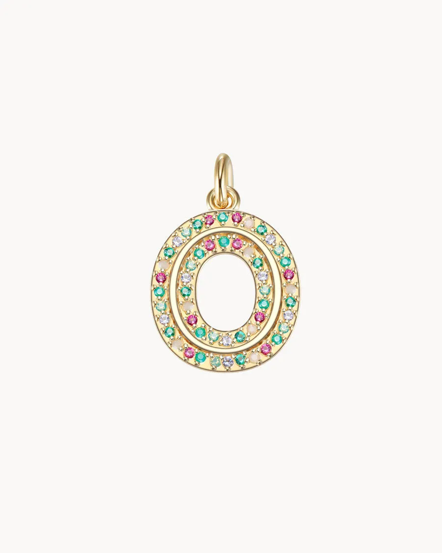 Charm Cosmos Letter O | The Gray Box sold by Apodemia