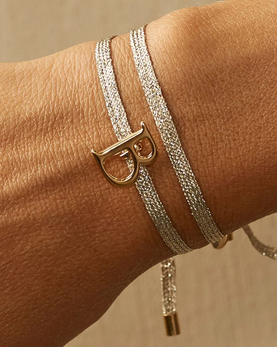 Charm Bracelet Letter B | The Gray Box sold by Apodemia product image thumbnail 2