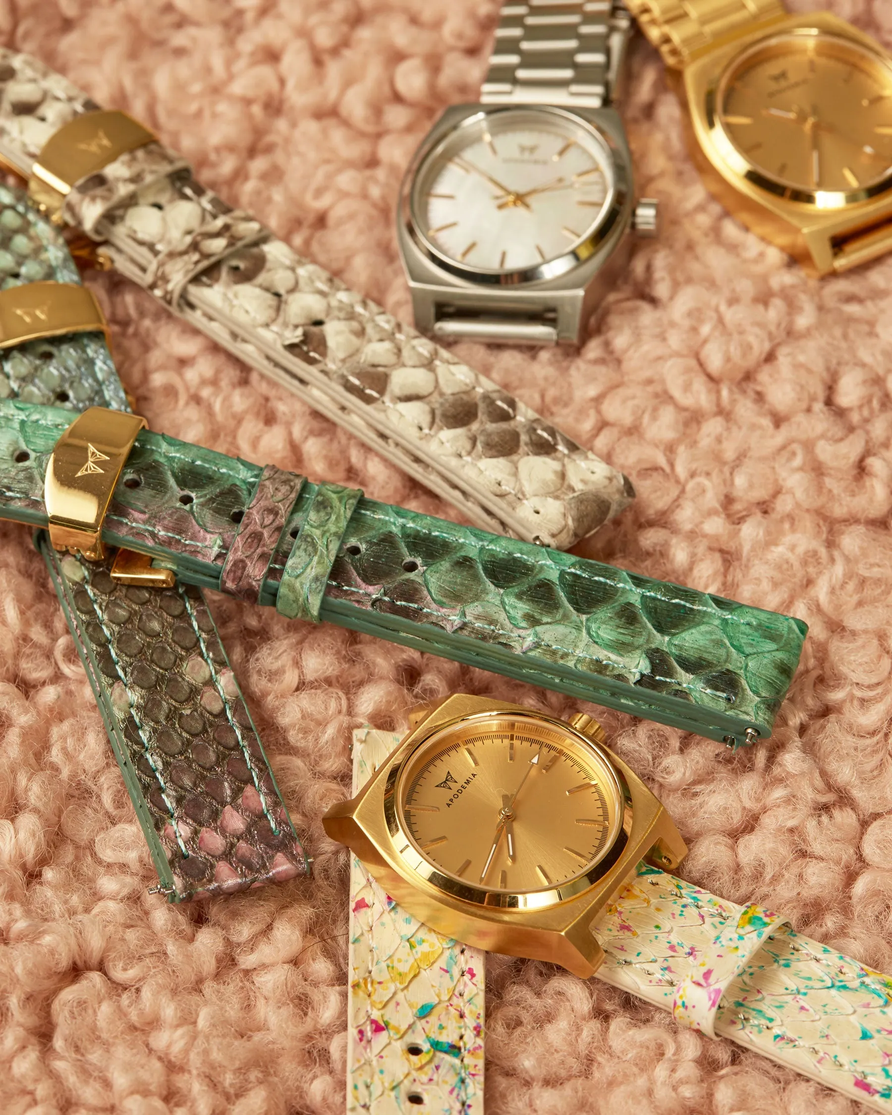 Fluor Splash Python Women's Strap - The Gray Box sold by Apodemia product image thumbnail 4